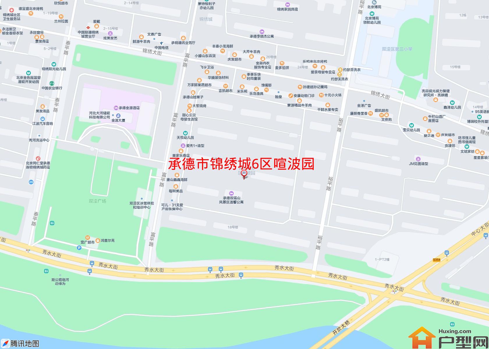 锦绣城6区喧波园小区 - 户型网