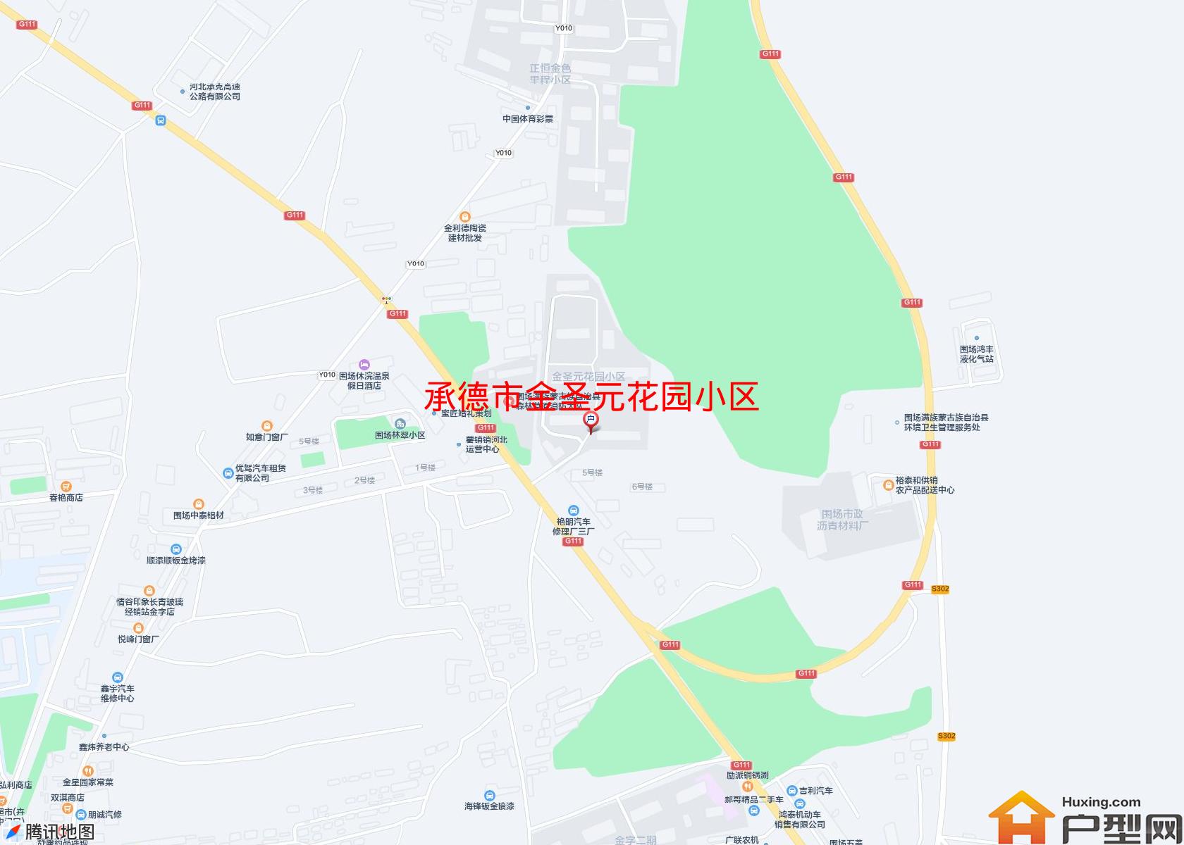 金圣元花园小区小区 - 户型网