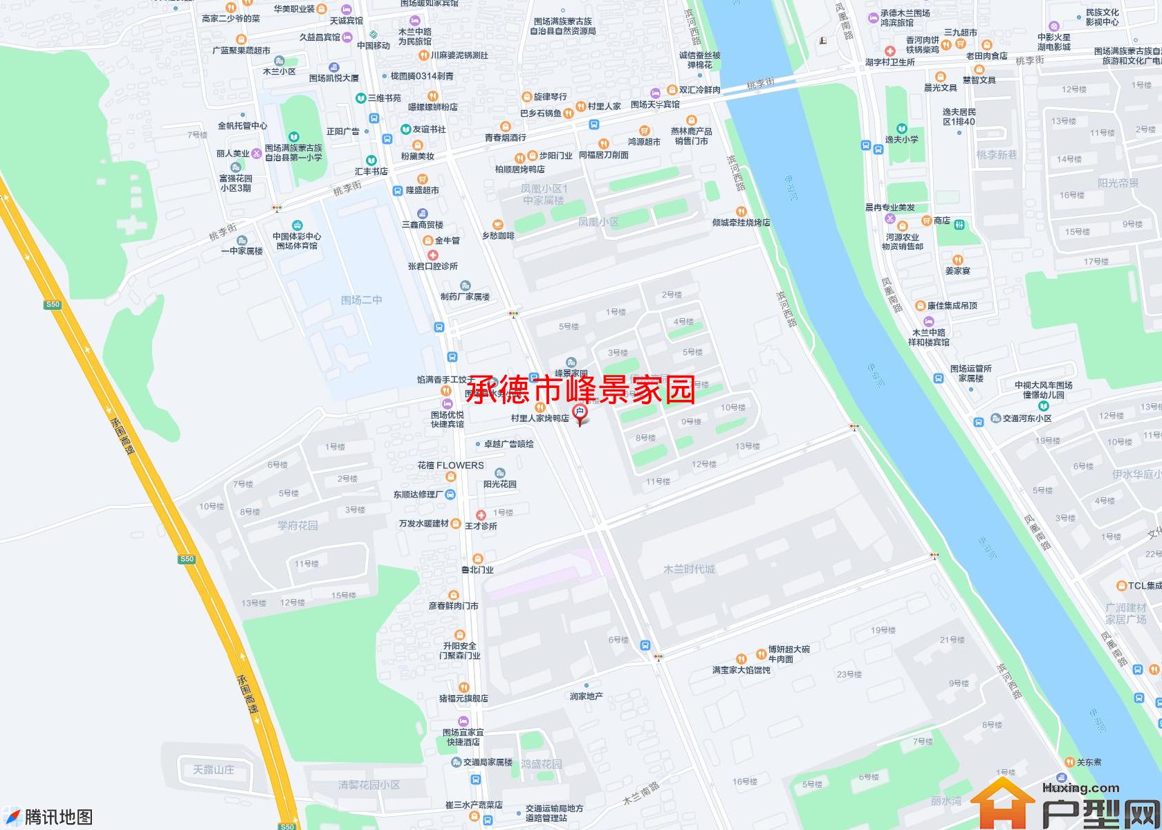 峰景家园小区 - 户型网