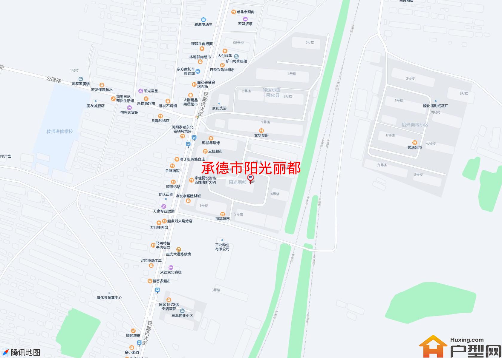 阳光丽都小区 - 户型网