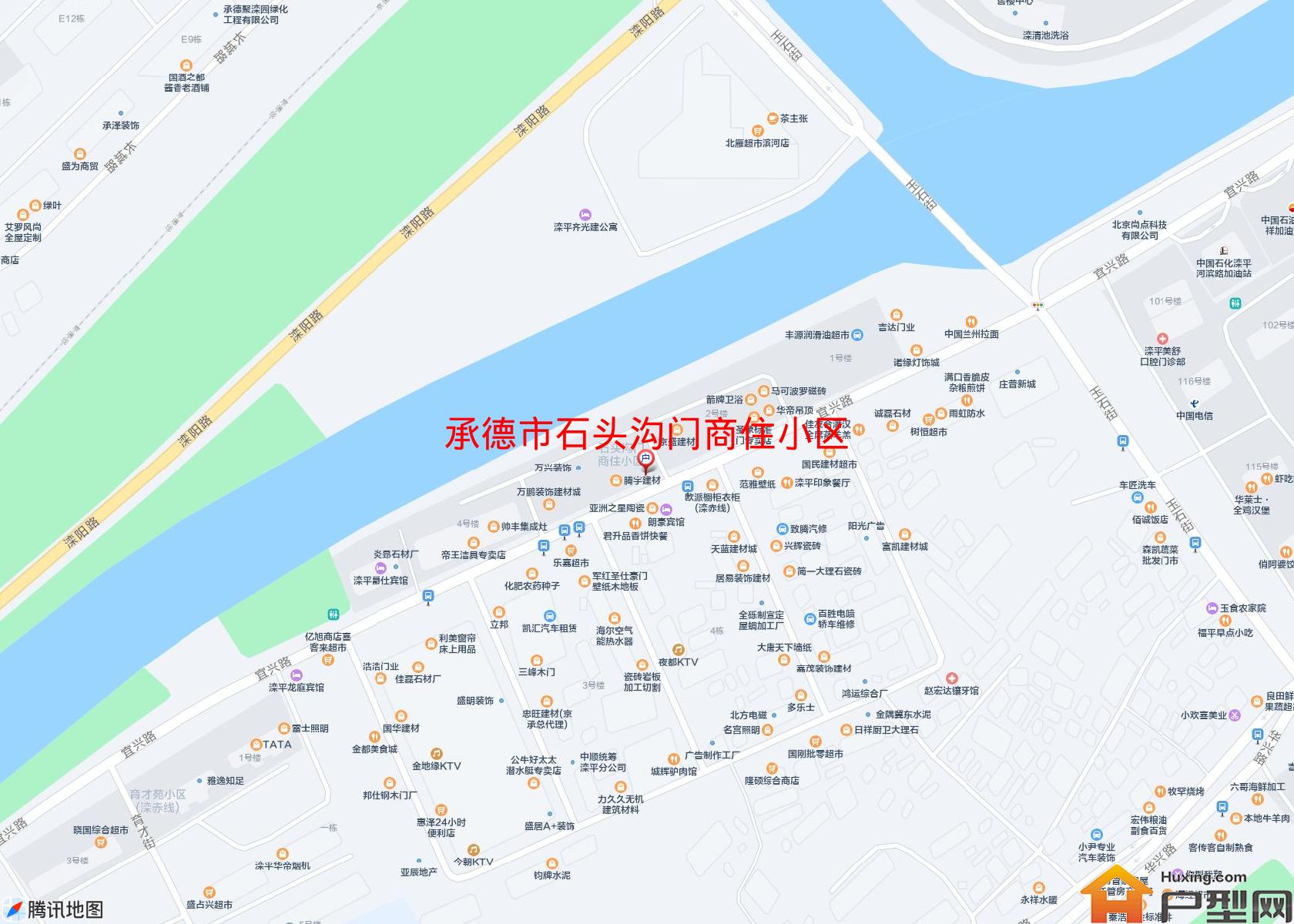 石头沟门商住小区小区 - 户型网