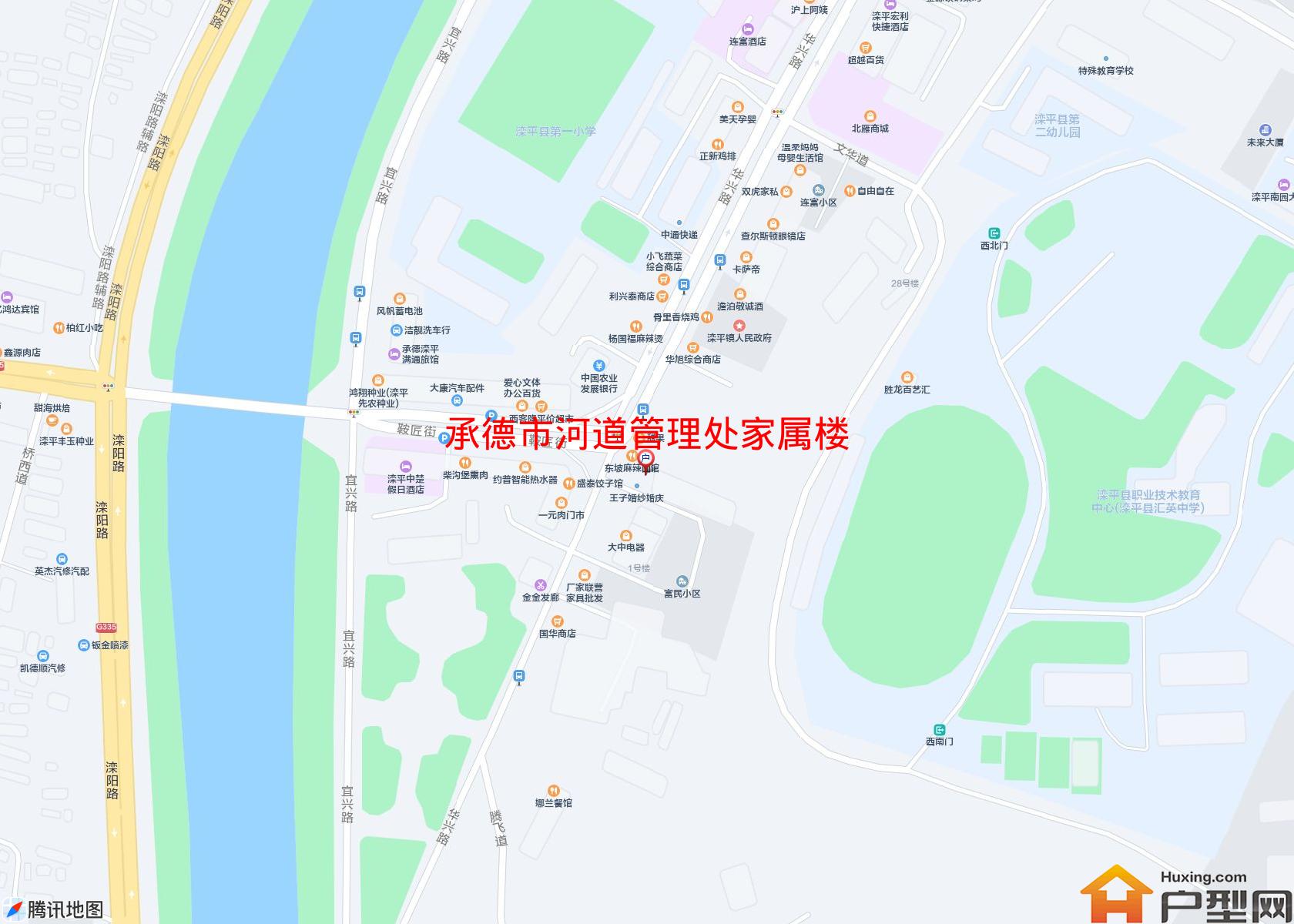 河道管理处家属楼小区 - 户型网