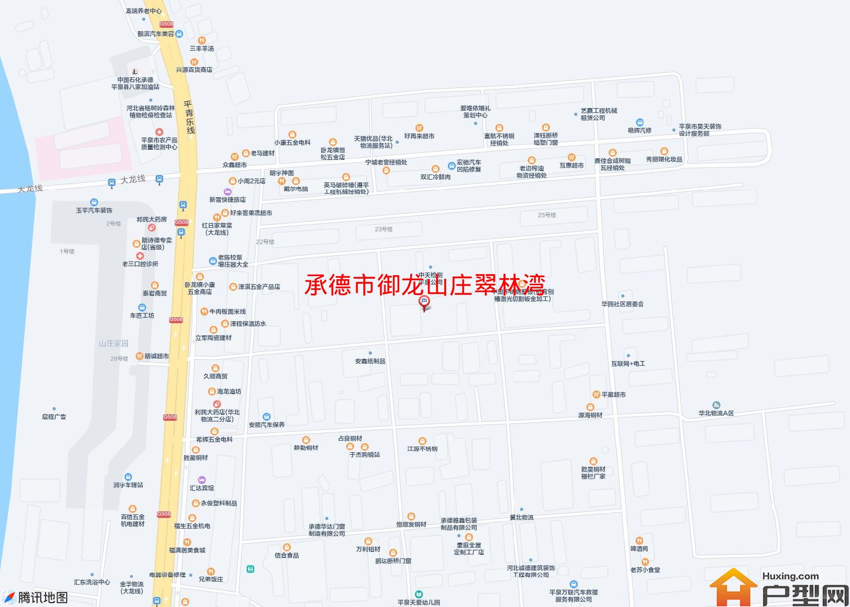 御龙山庄翠林湾小区 - 户型网