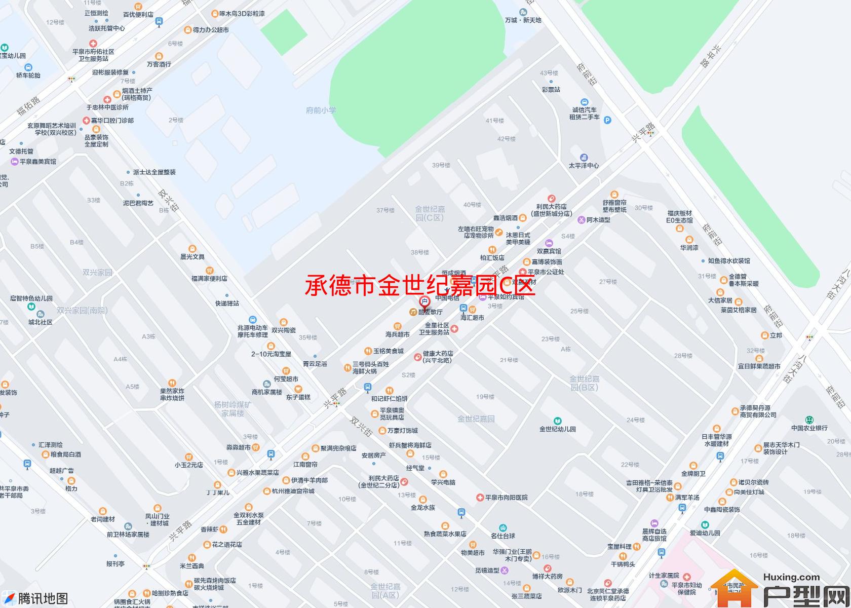 金世纪嘉园C区小区 - 户型网