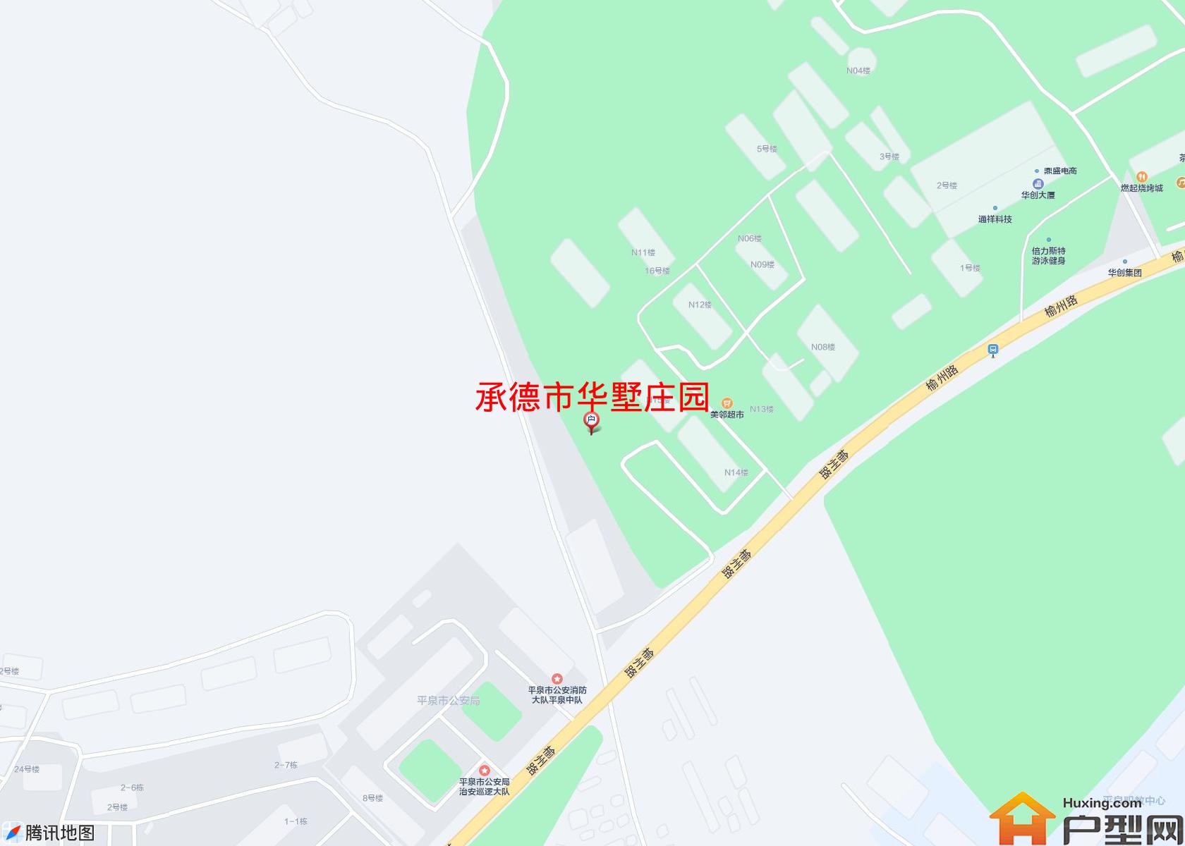 华墅庄园小区 - 户型网