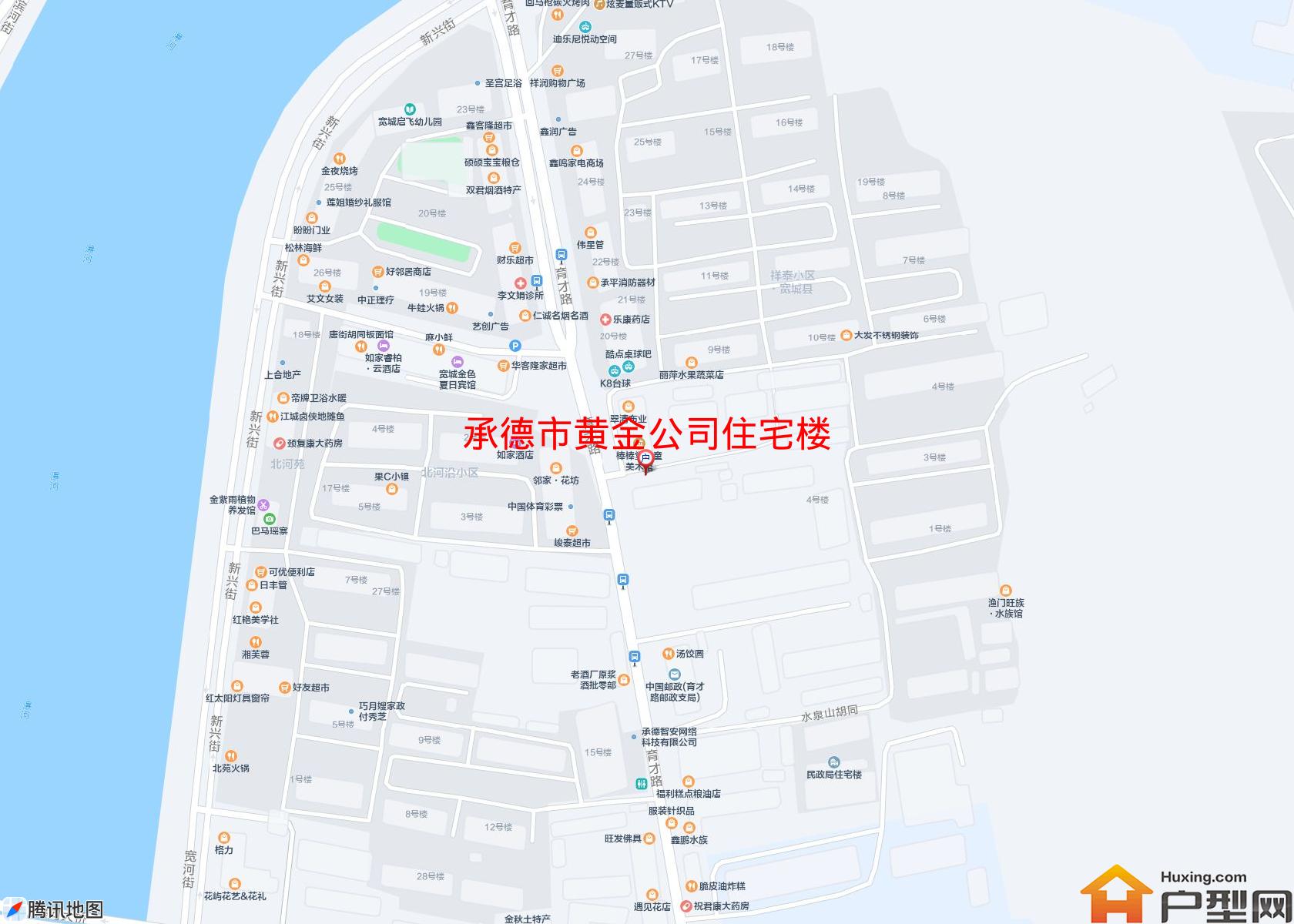 黄金公司住宅楼小区 - 户型网