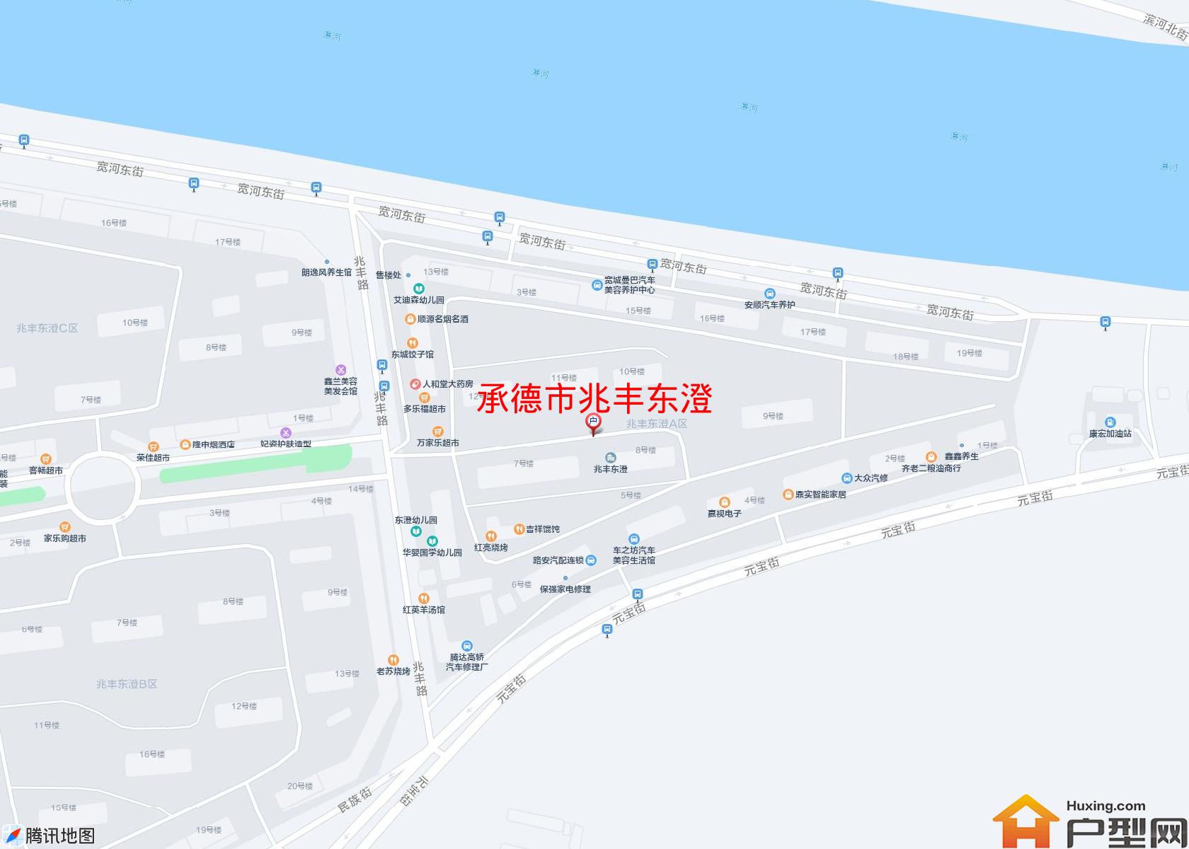 兆丰东澄小区 - 户型网