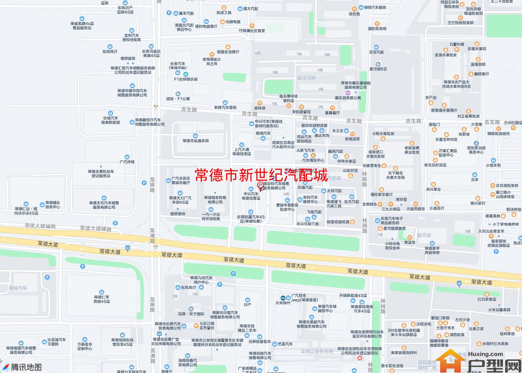 新世纪汽配城小区 - 户型网