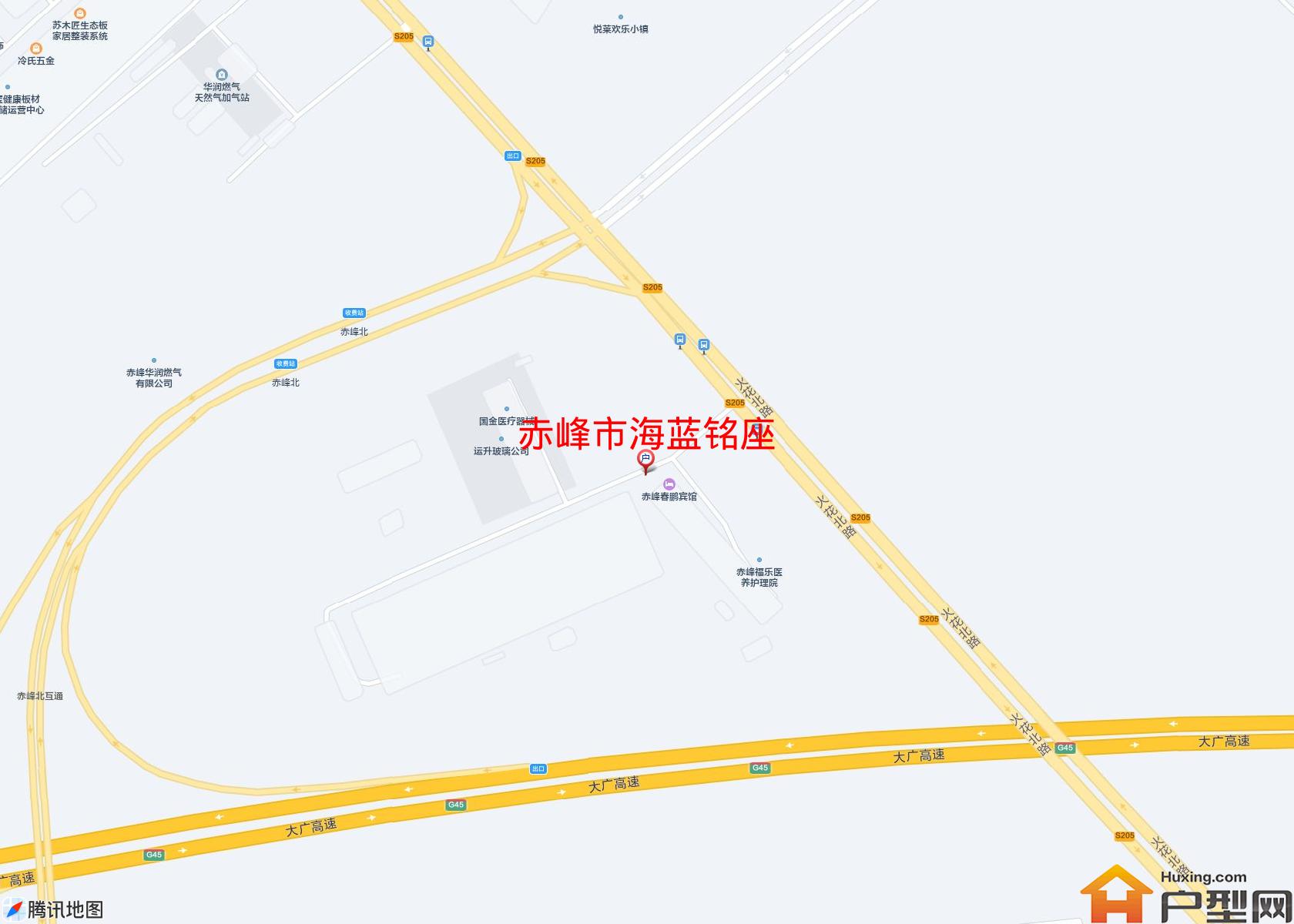 海蓝铭座小区 - 户型网