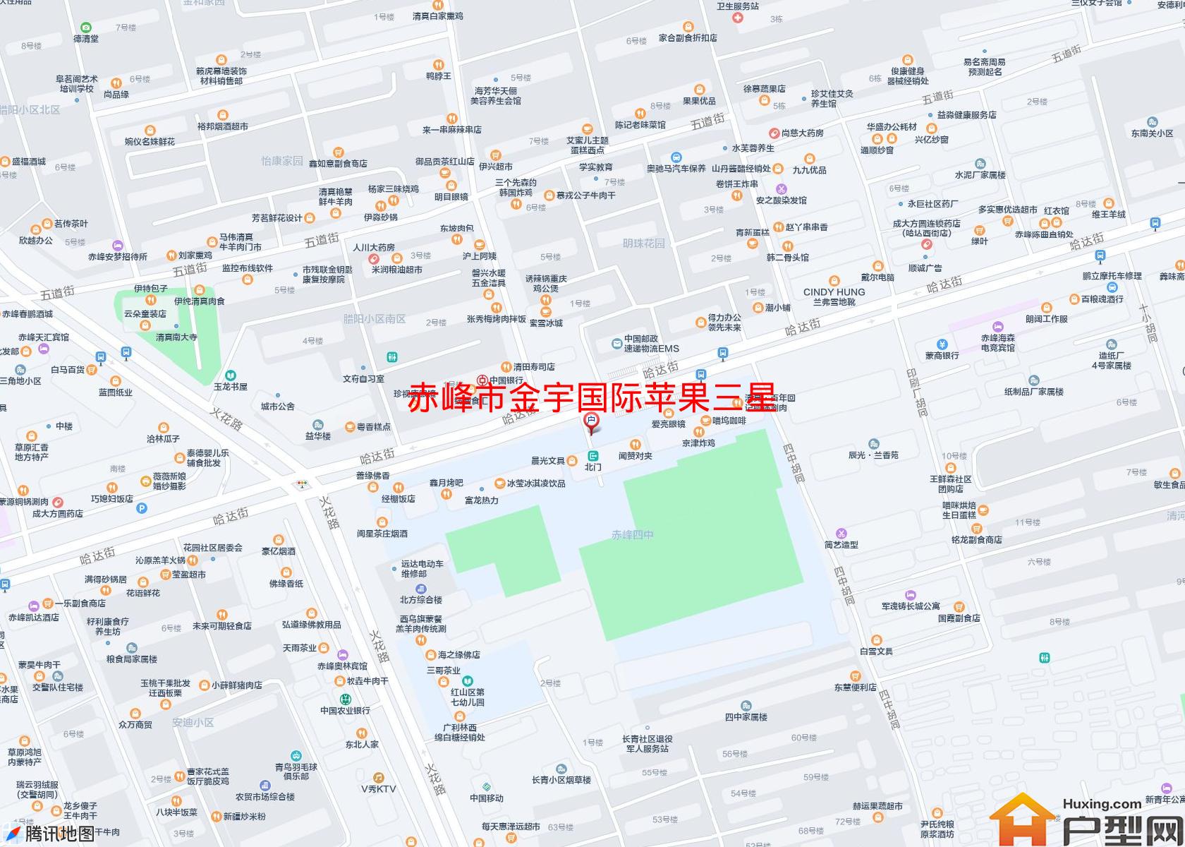 金宇国际苹果三星小区 - 户型网