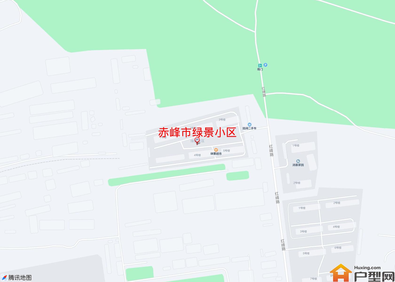 绿景小区小区 - 户型网