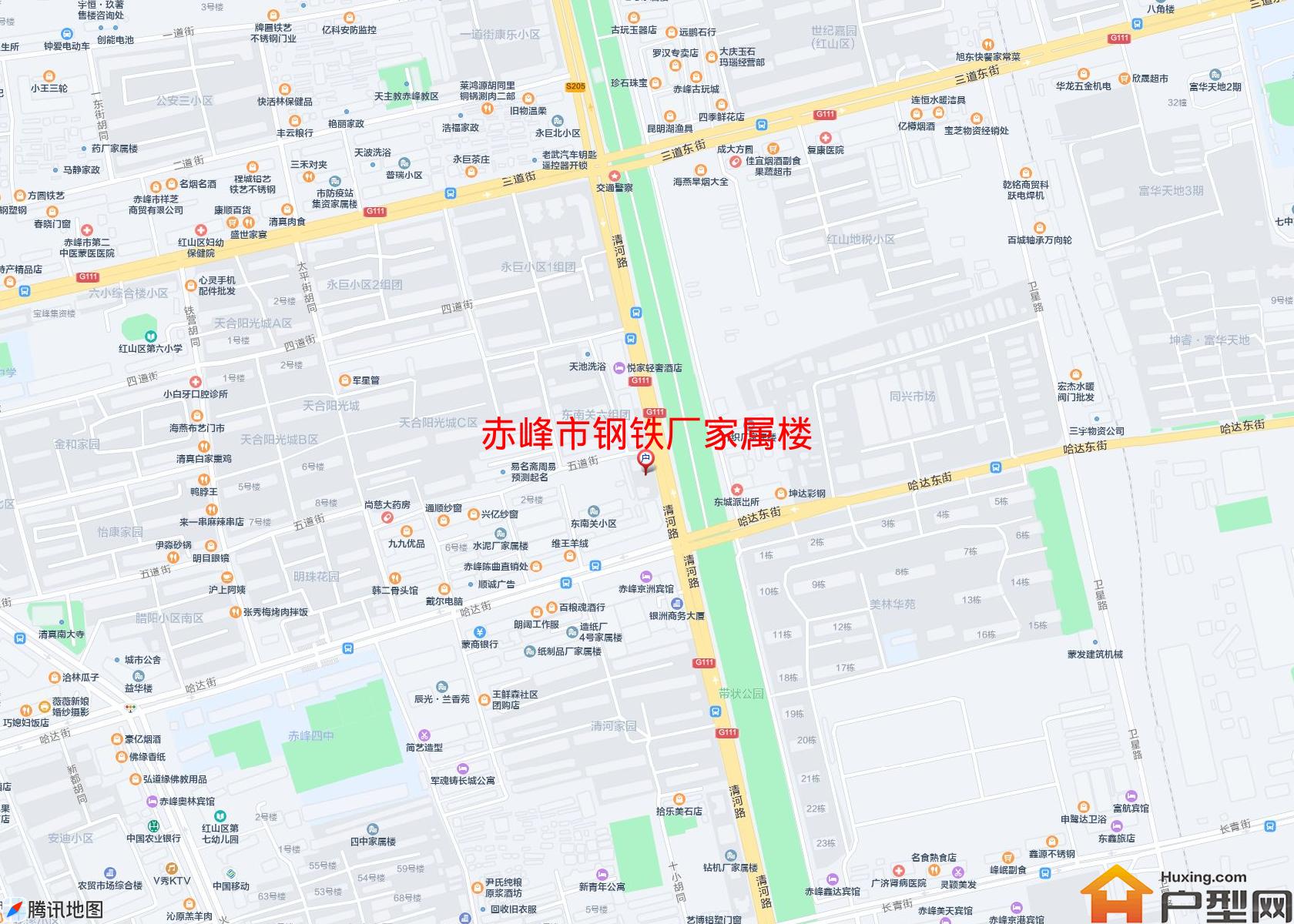 钢铁厂家属楼小区 - 户型网