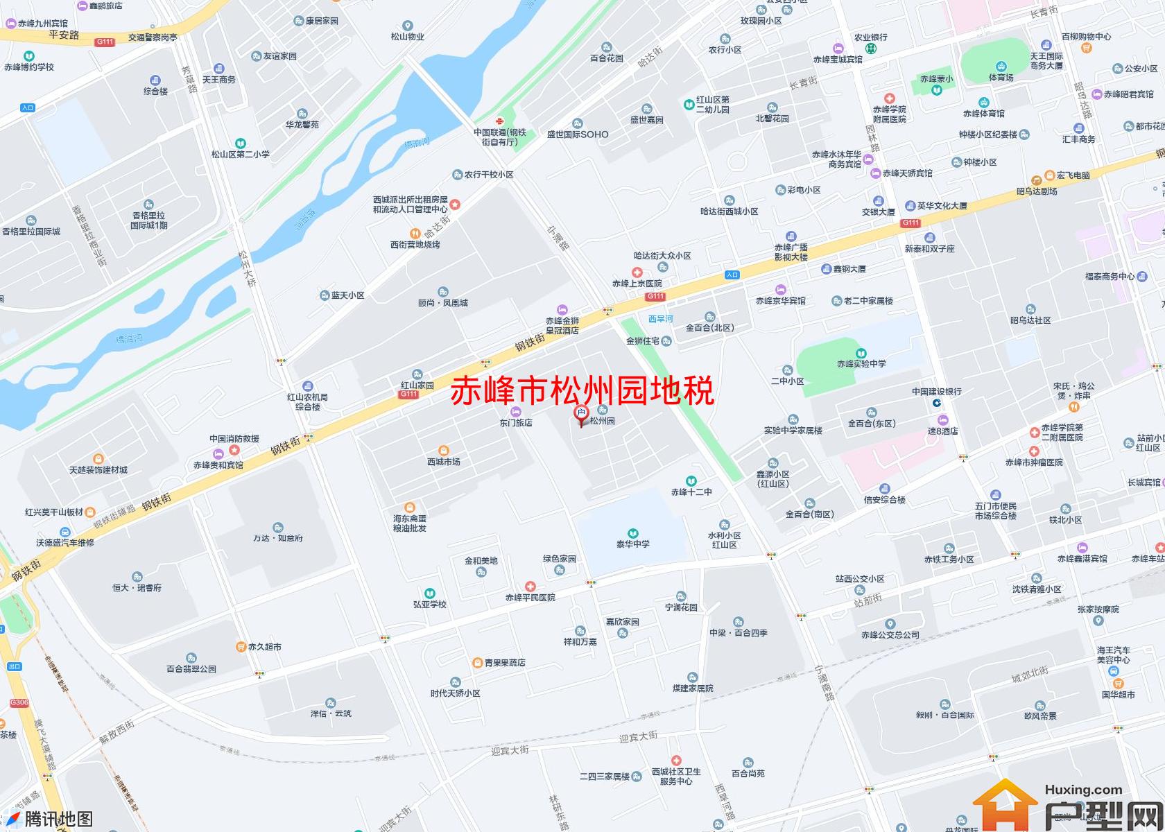 松州园地税小区 - 户型网