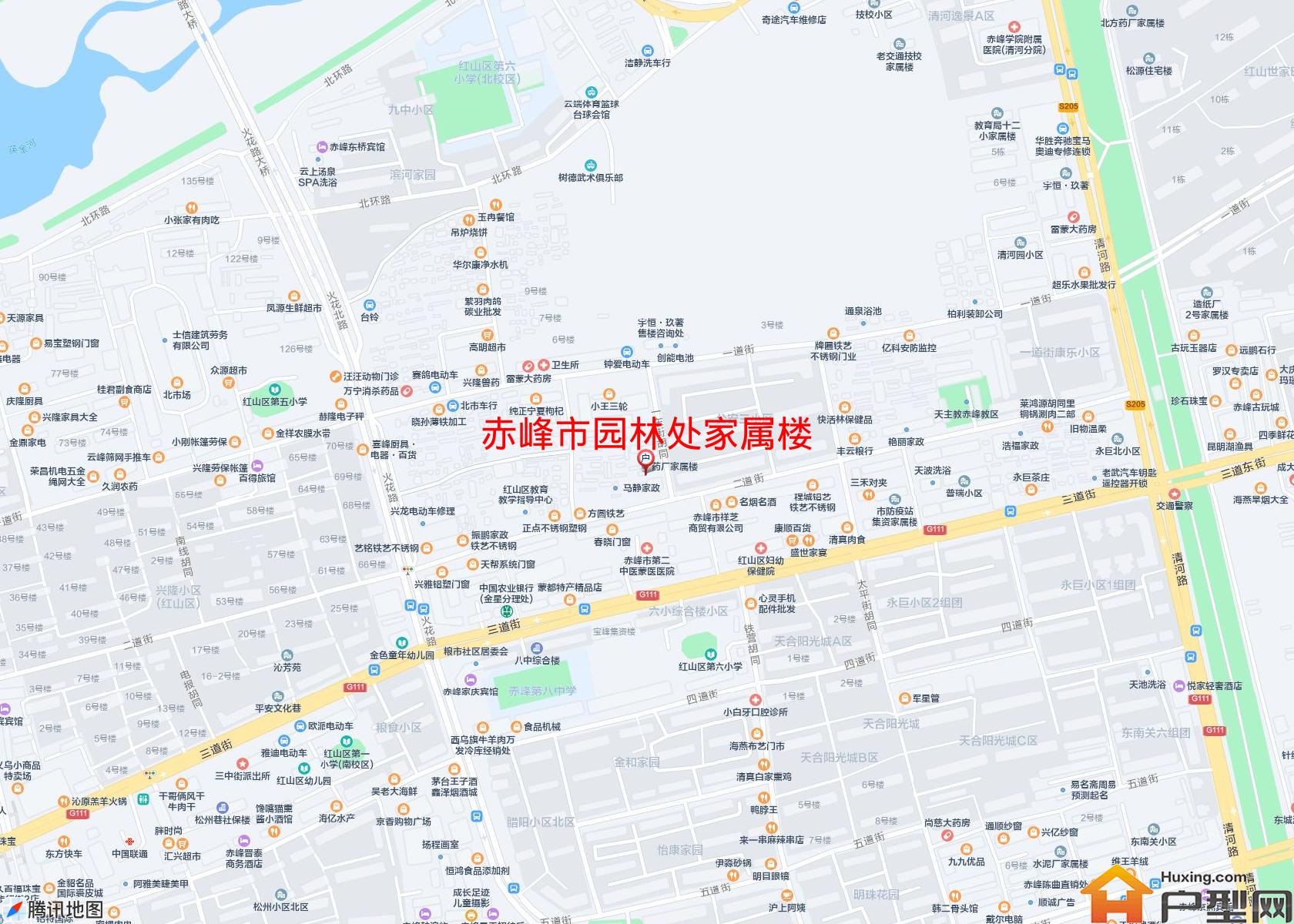 园林处家属楼小区 - 户型网