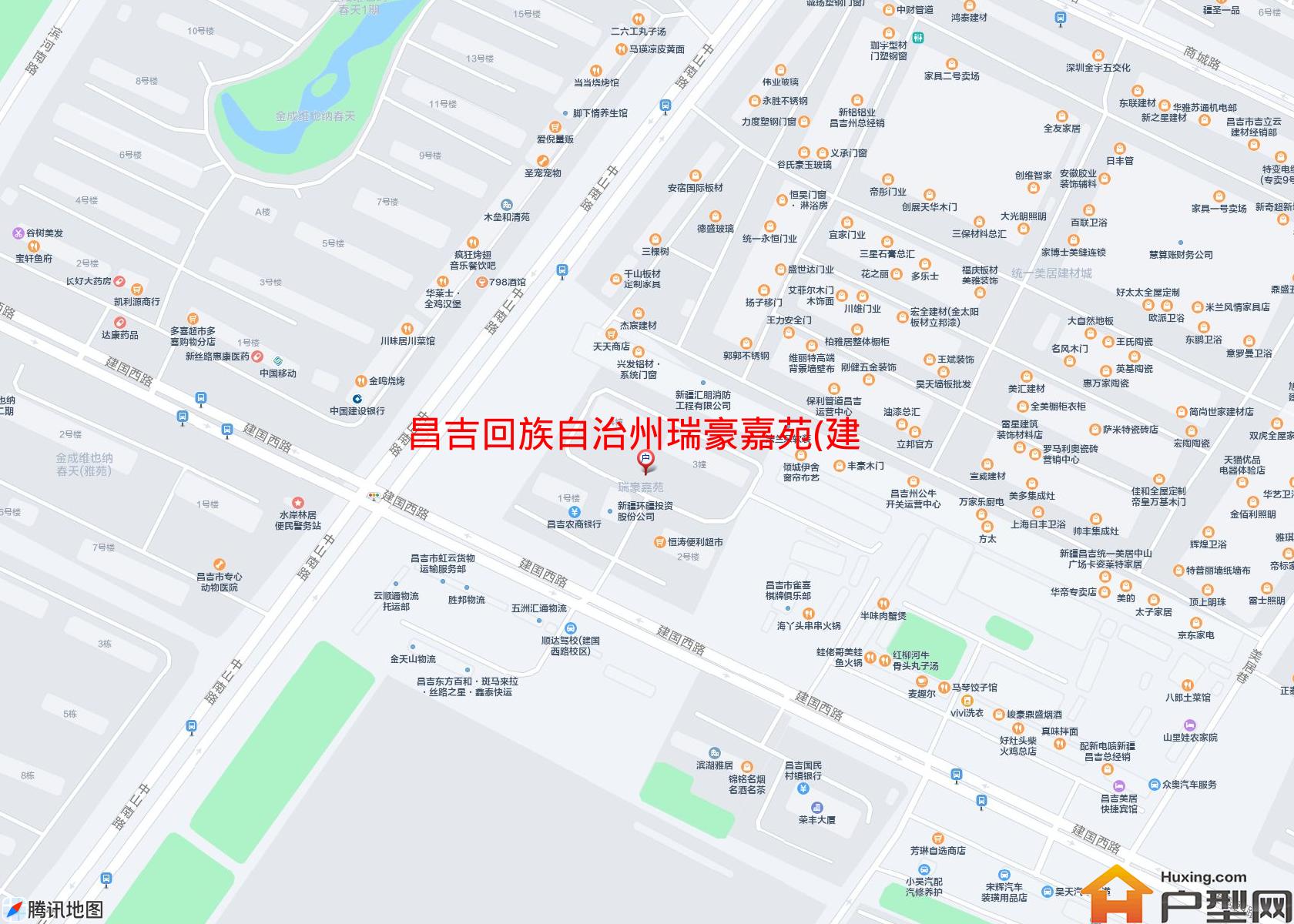 瑞豪嘉苑(建国西路,近中山南路)小区 - 户型网