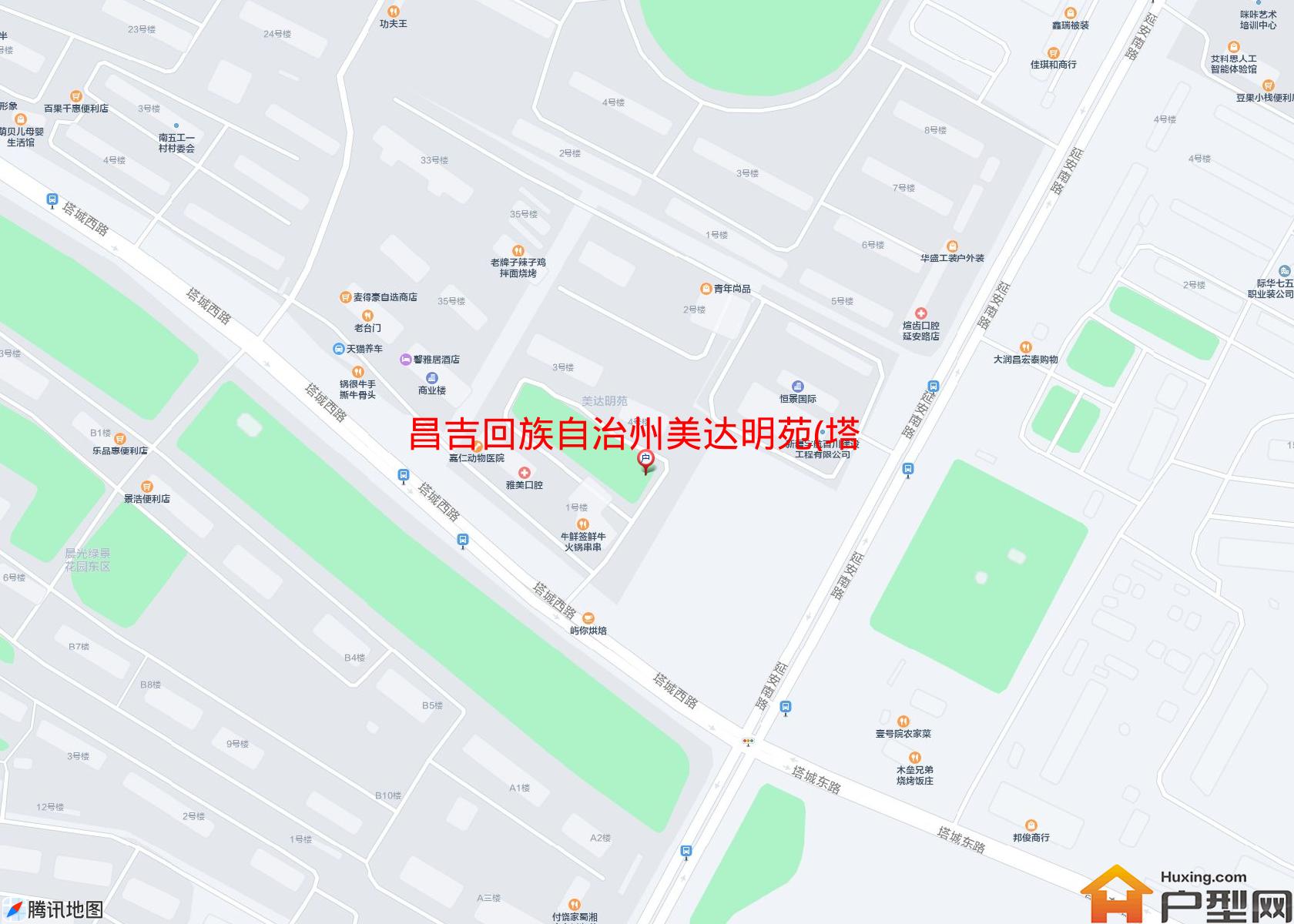 美达明苑(塔城东路,近延安南路)小区 - 户型网