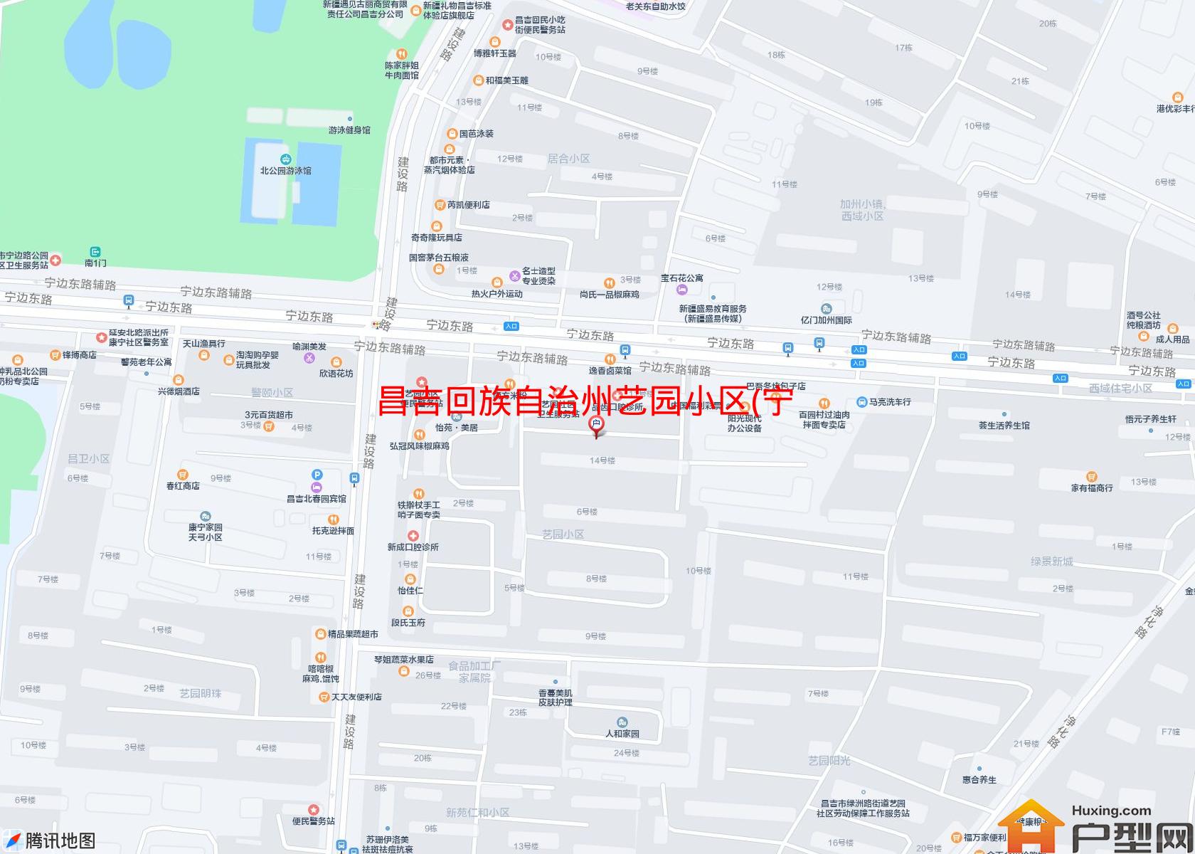 艺园小区(宁边东路116号)小区 - 户型网