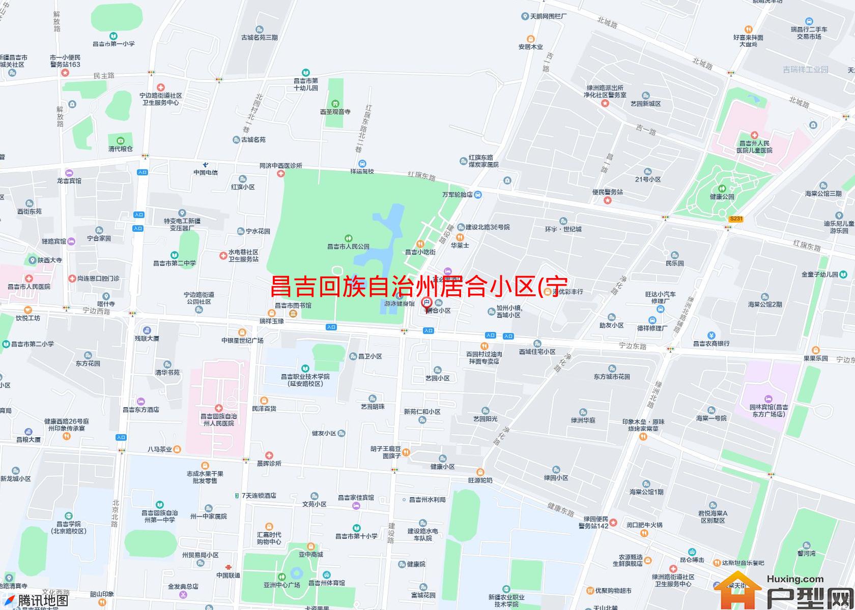 居合小区(宁边东路55号)小区 - 户型网