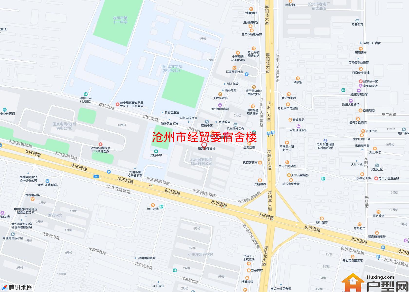 经贸委宿舍楼小区 - 户型网