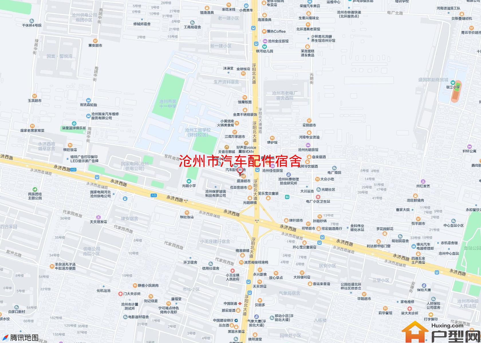汽车配件宿舍小区 - 户型网