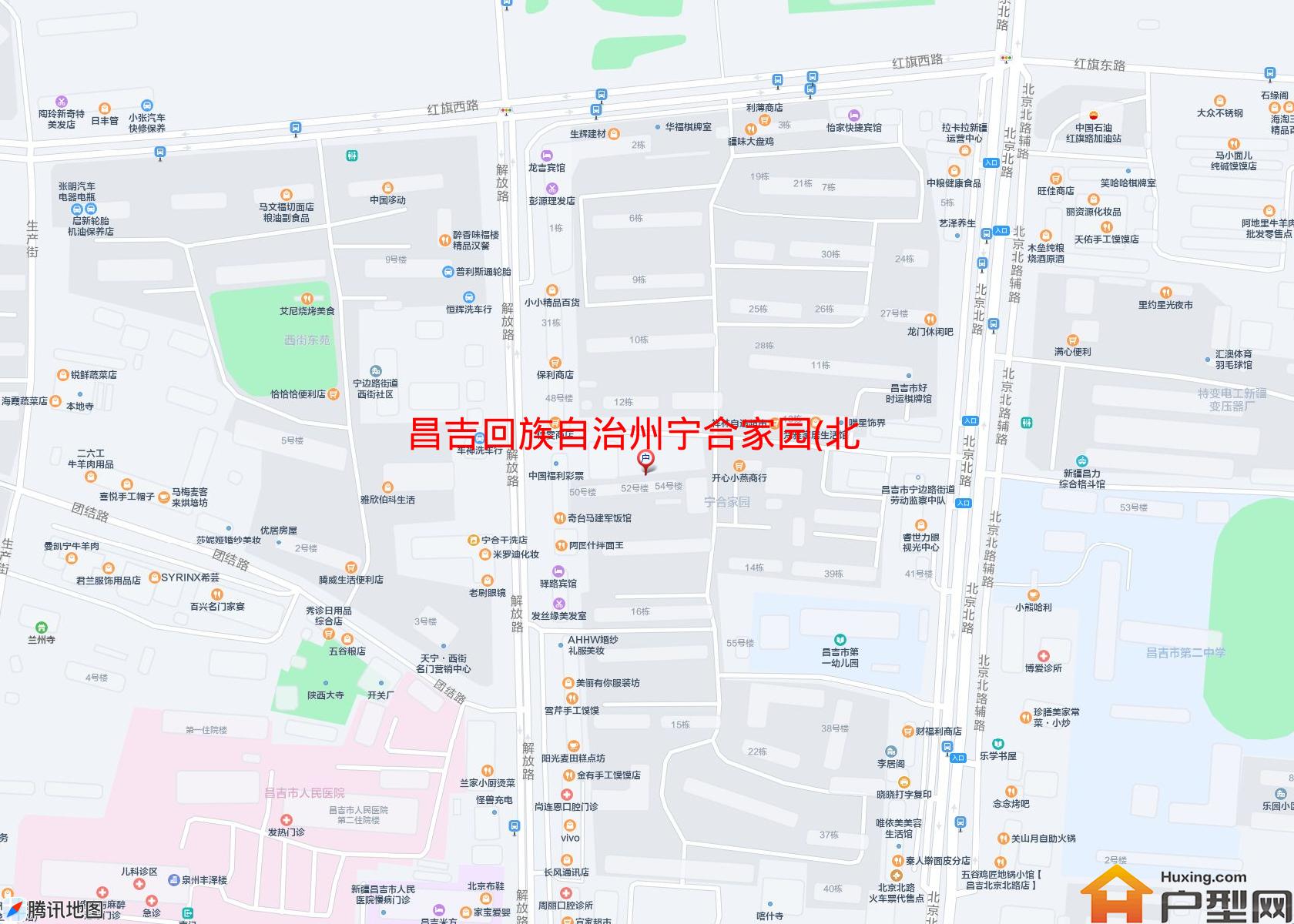 宁合家园(北京北路263号)小区 - 户型网