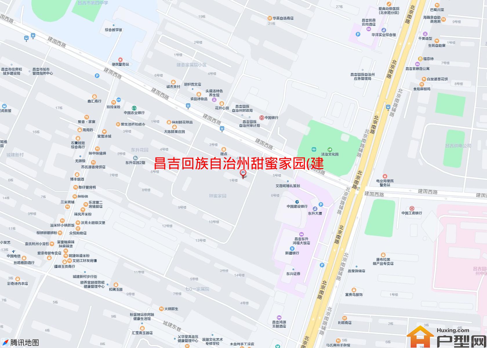 甜蜜家园(建国西路126号)小区 - 户型网