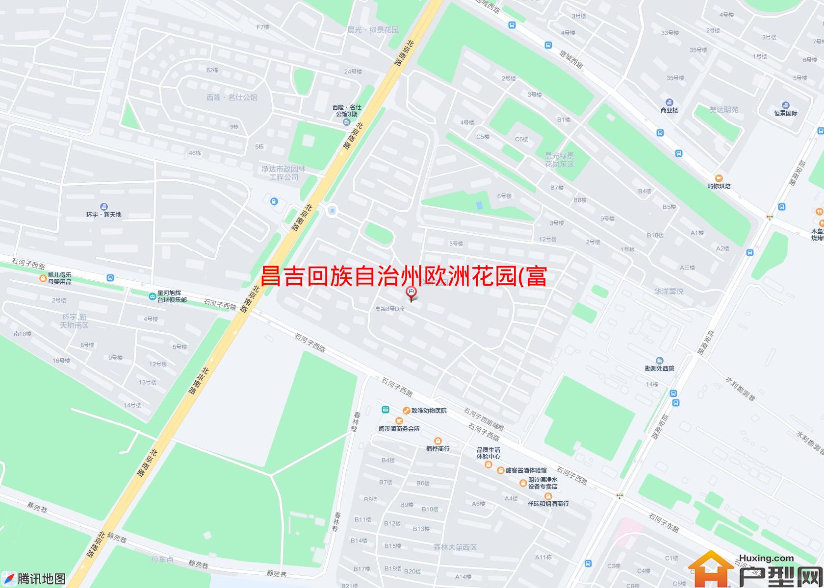 欧洲花园(富康南路288号)小区 - 户型网