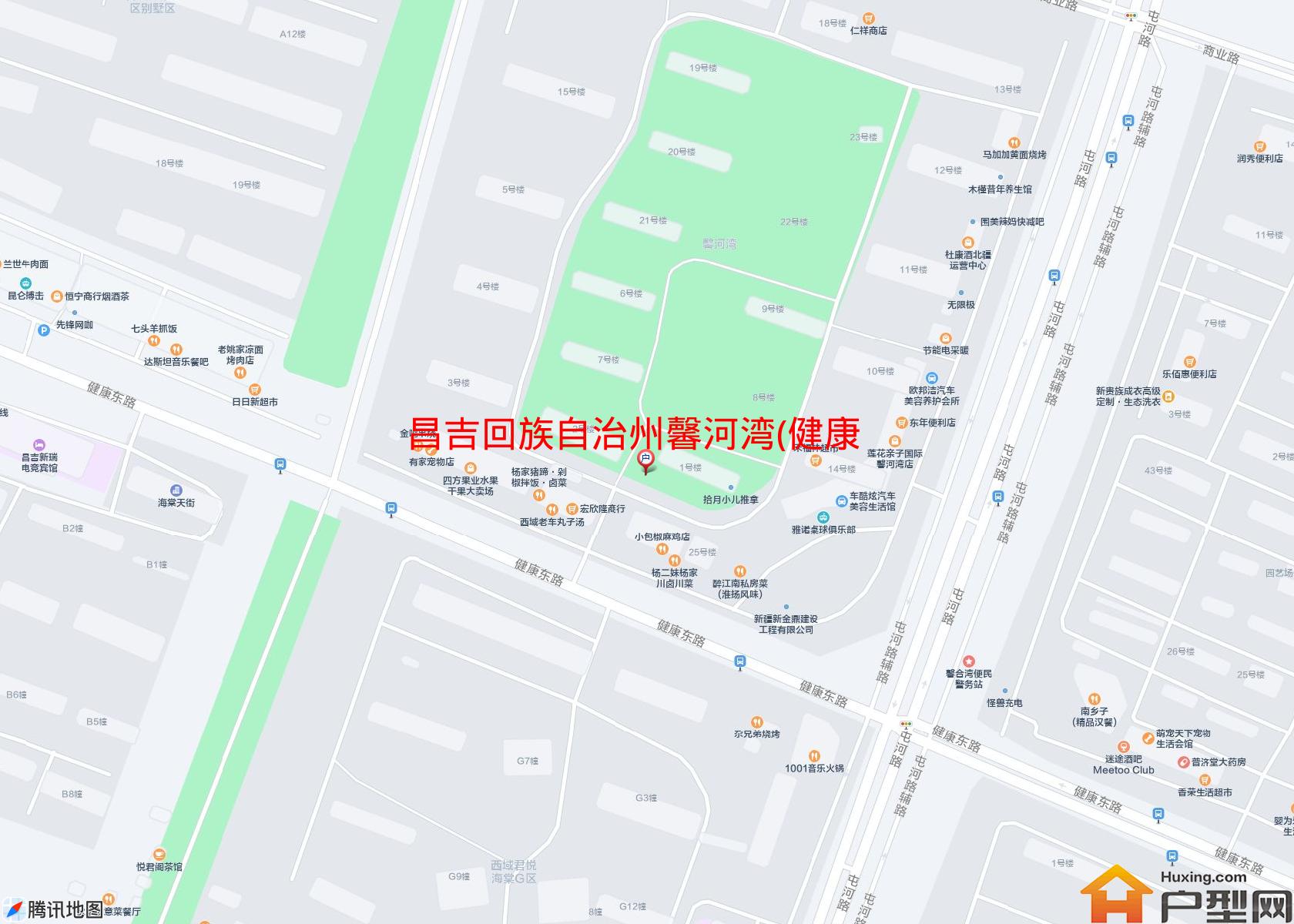 馨河湾(健康东路303号)小区 - 户型网
