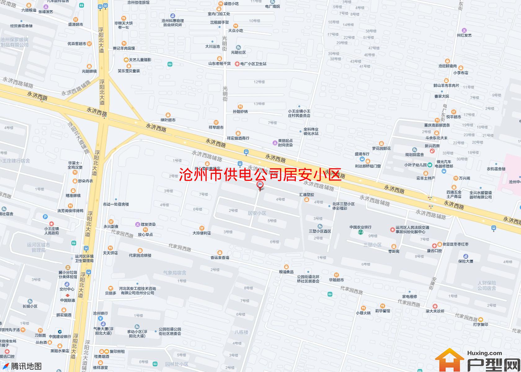 供电公司居安小区小区 - 户型网