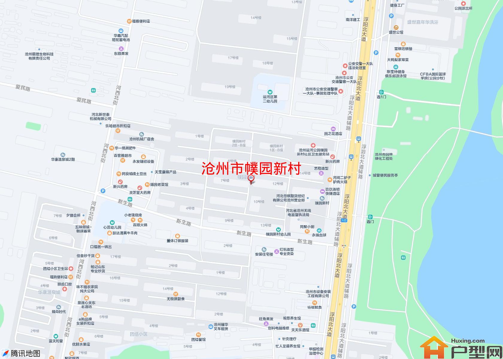 幞园新村小区 - 户型网