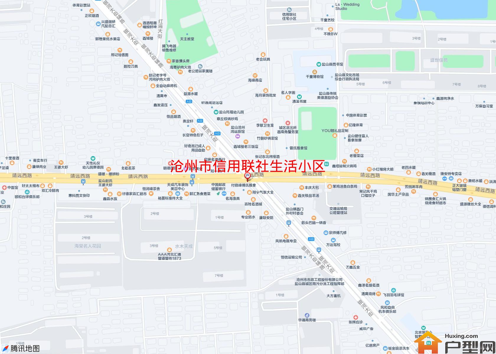 信用联社生活小区小区 - 户型网