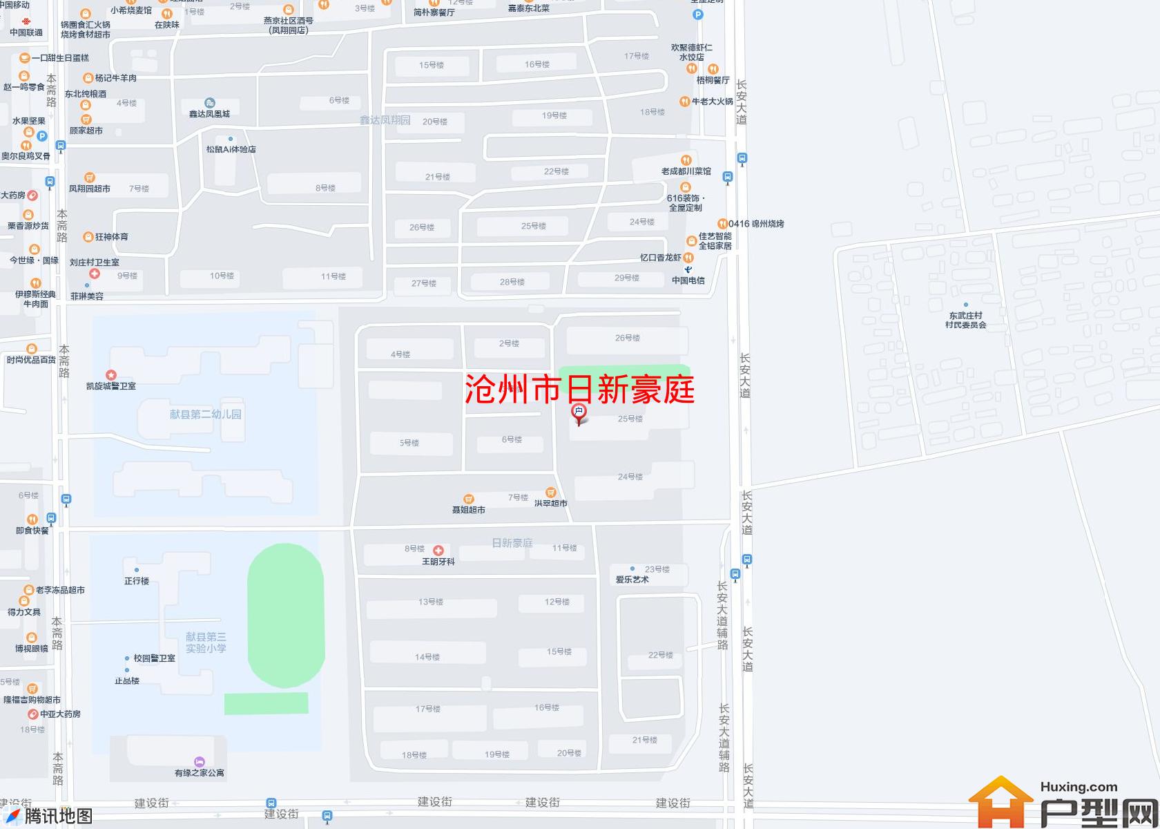 日新豪庭小区 - 户型网