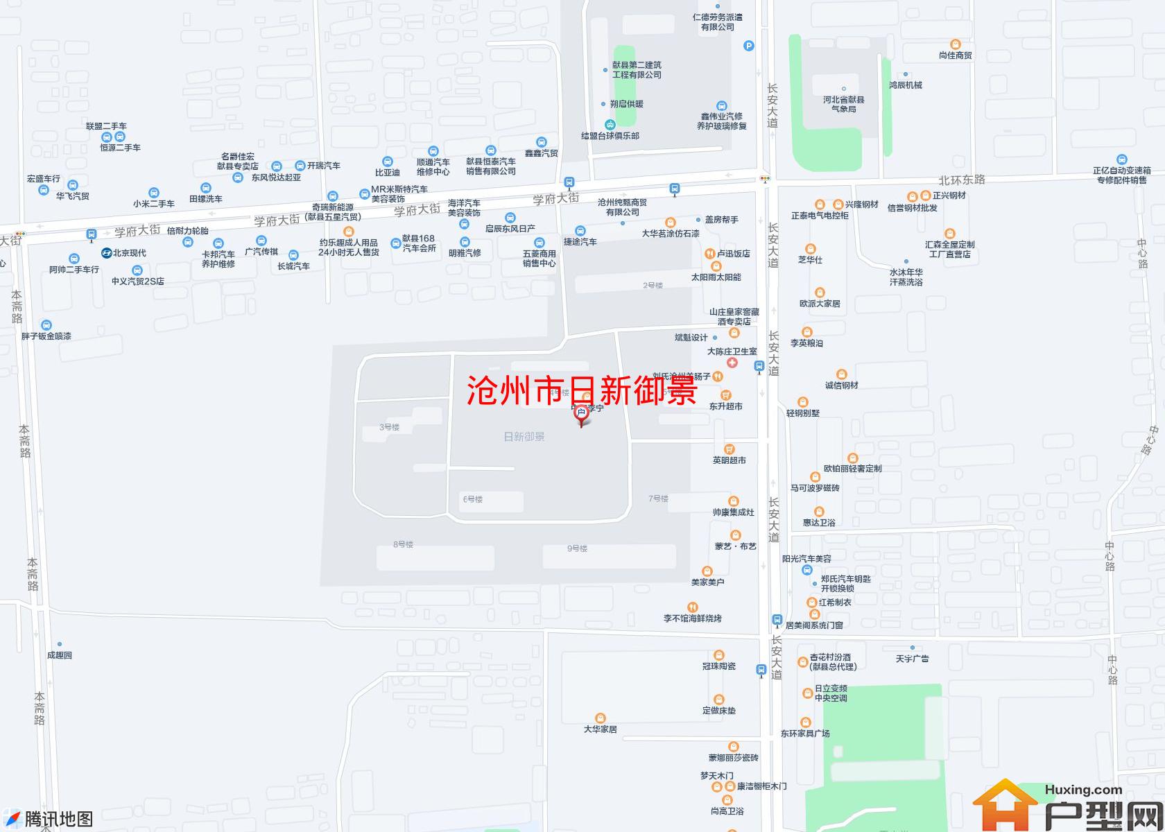 日新御景小区 - 户型网