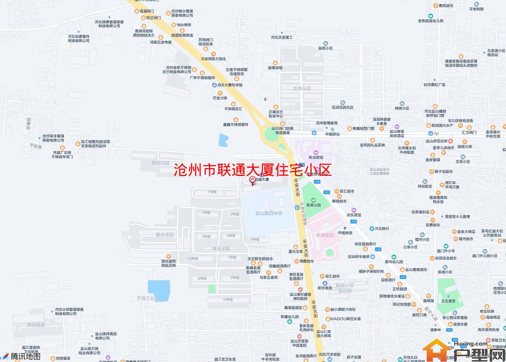 联通大厦住宅小区小区 - 户型网