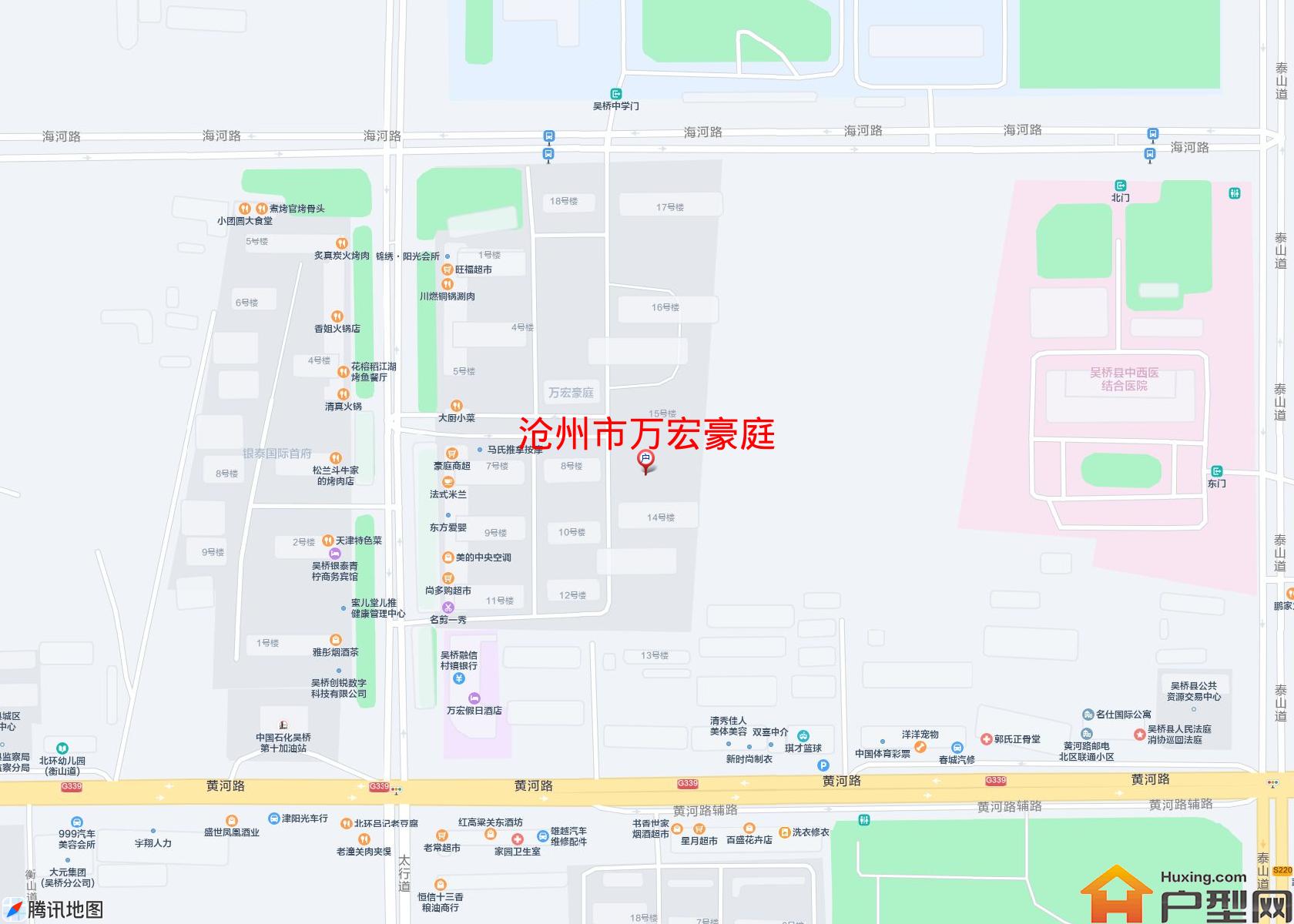 万宏豪庭小区 - 户型网
