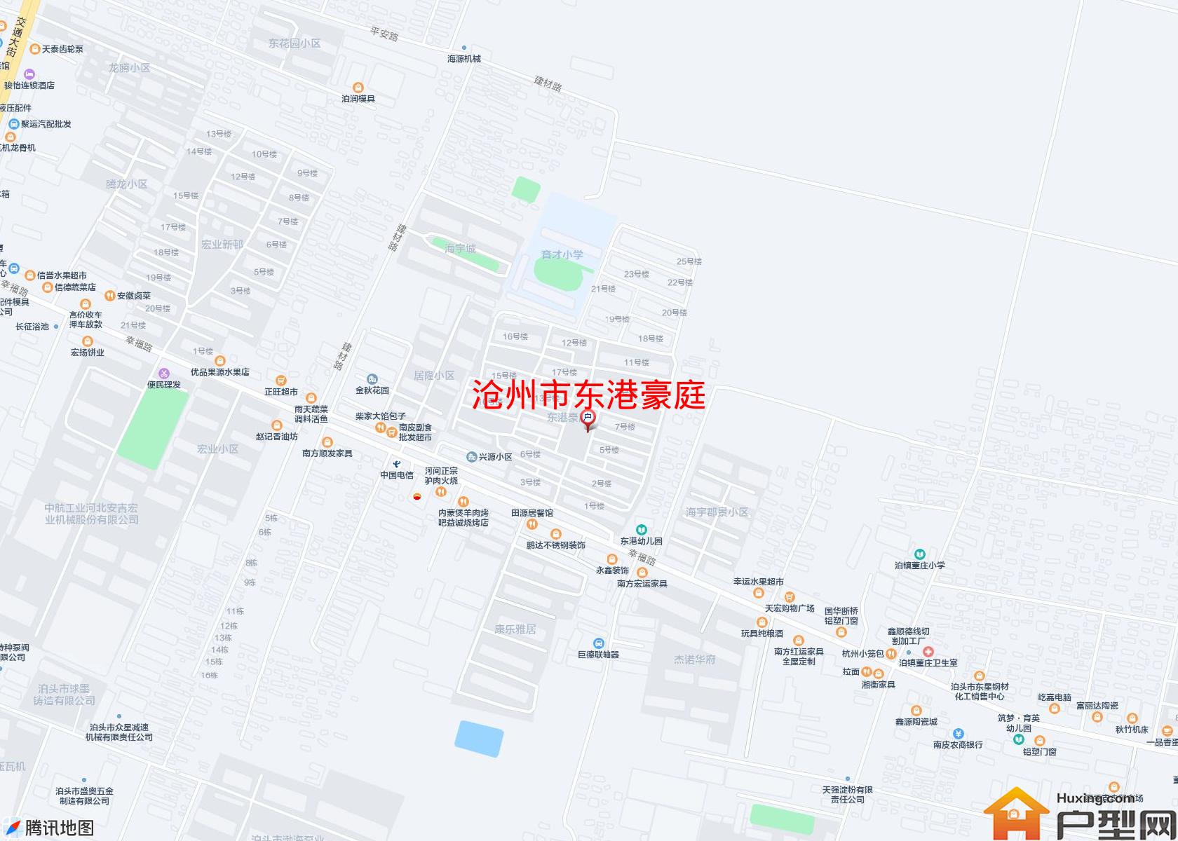 东港豪庭小区 - 户型网