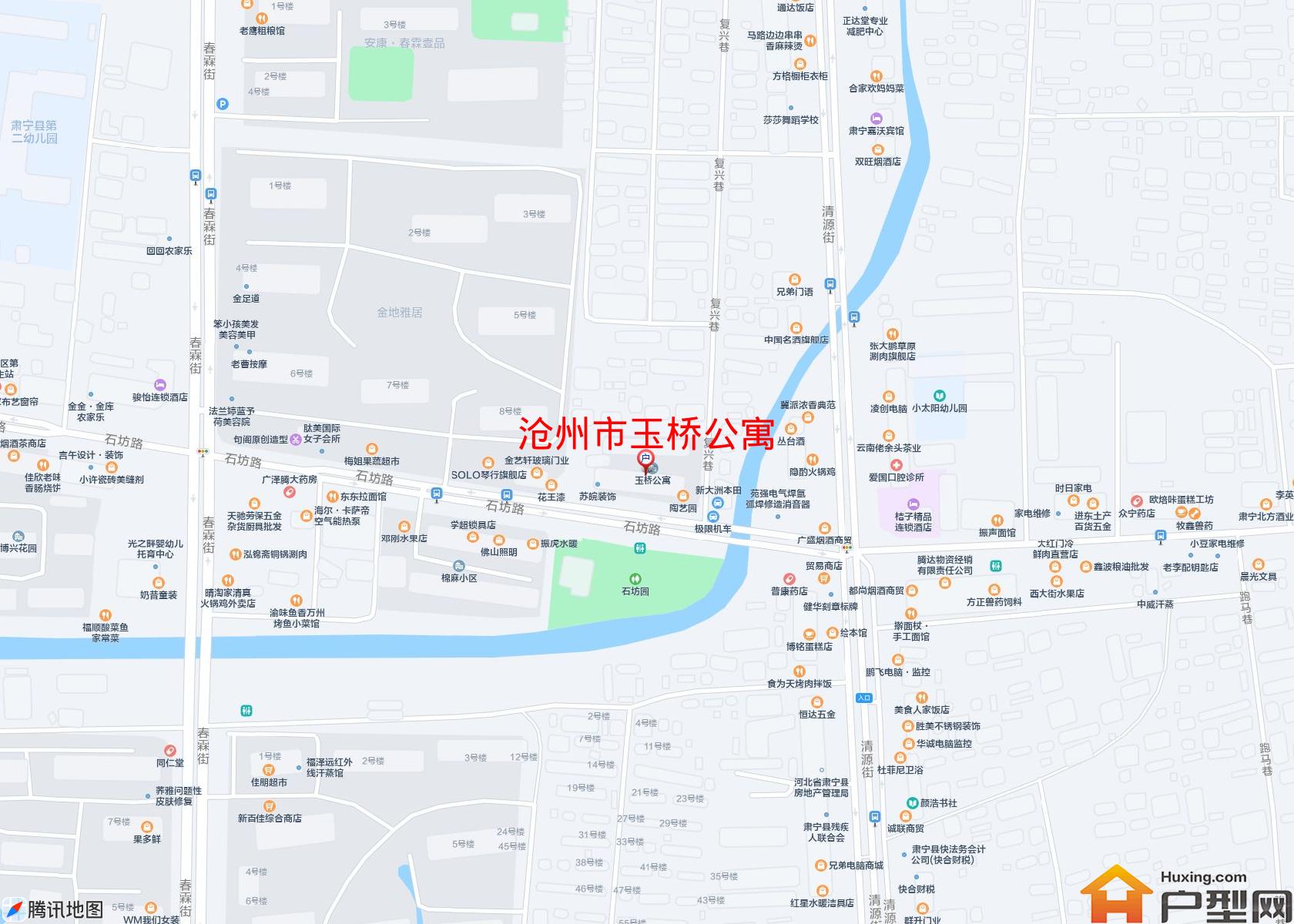 玉桥公寓小区 - 户型网