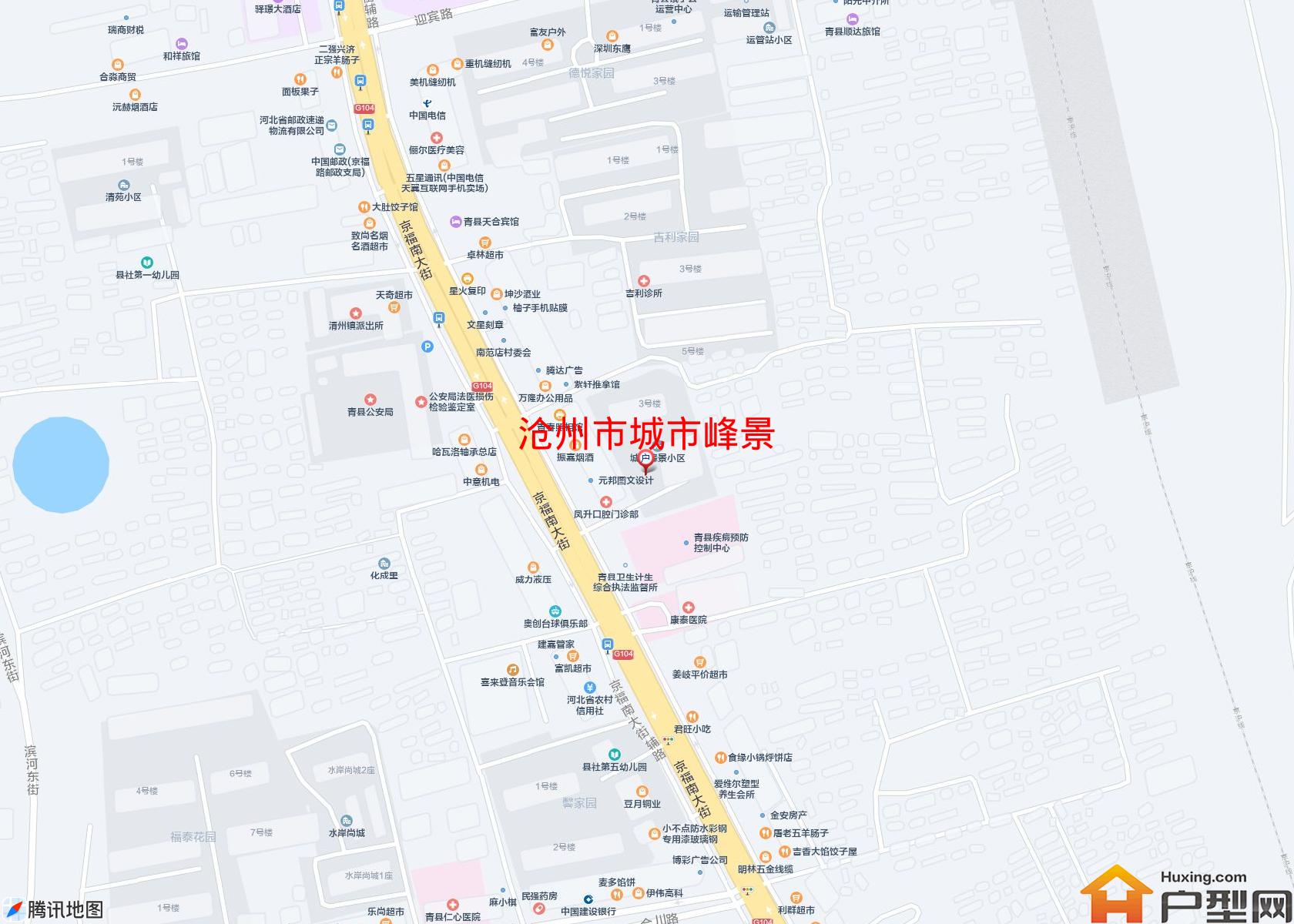 城市峰景小区 - 户型网