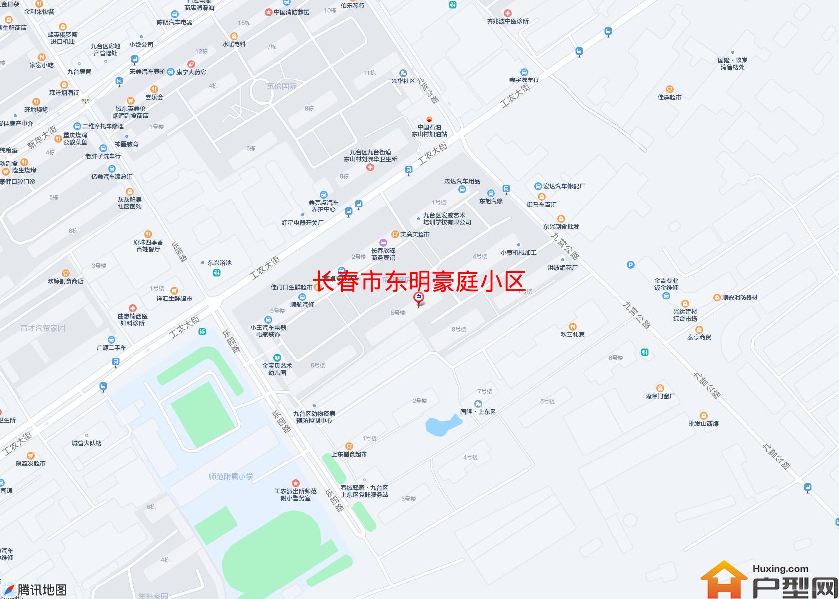 东明豪庭小区小区 - 户型网