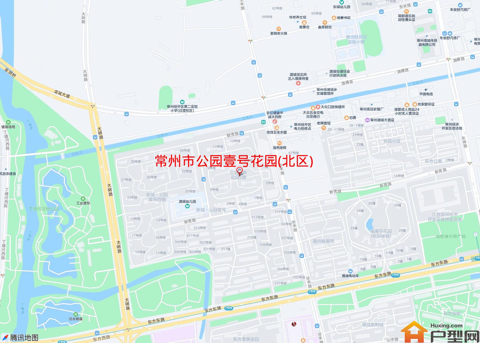 公园壹号花园(北区)小区 - 户型网