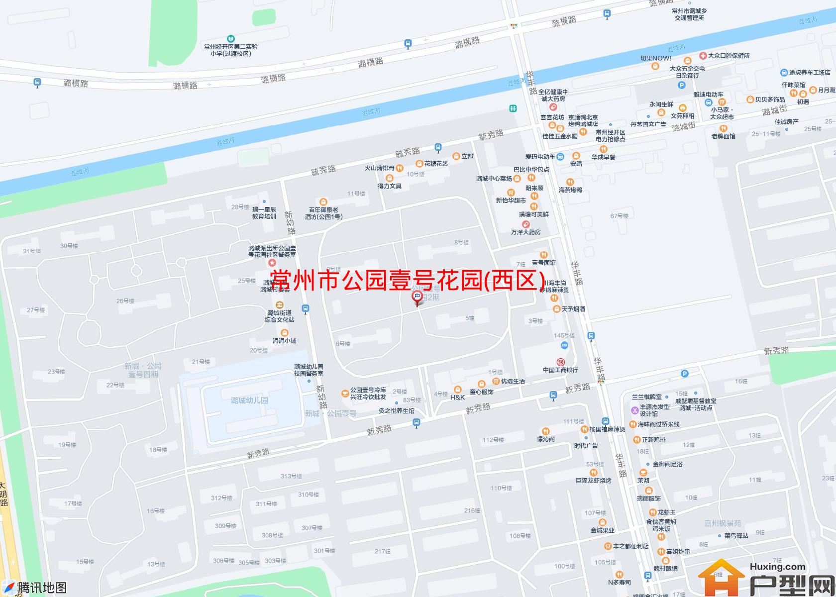 公园壹号花园(西区)小区 - 户型网