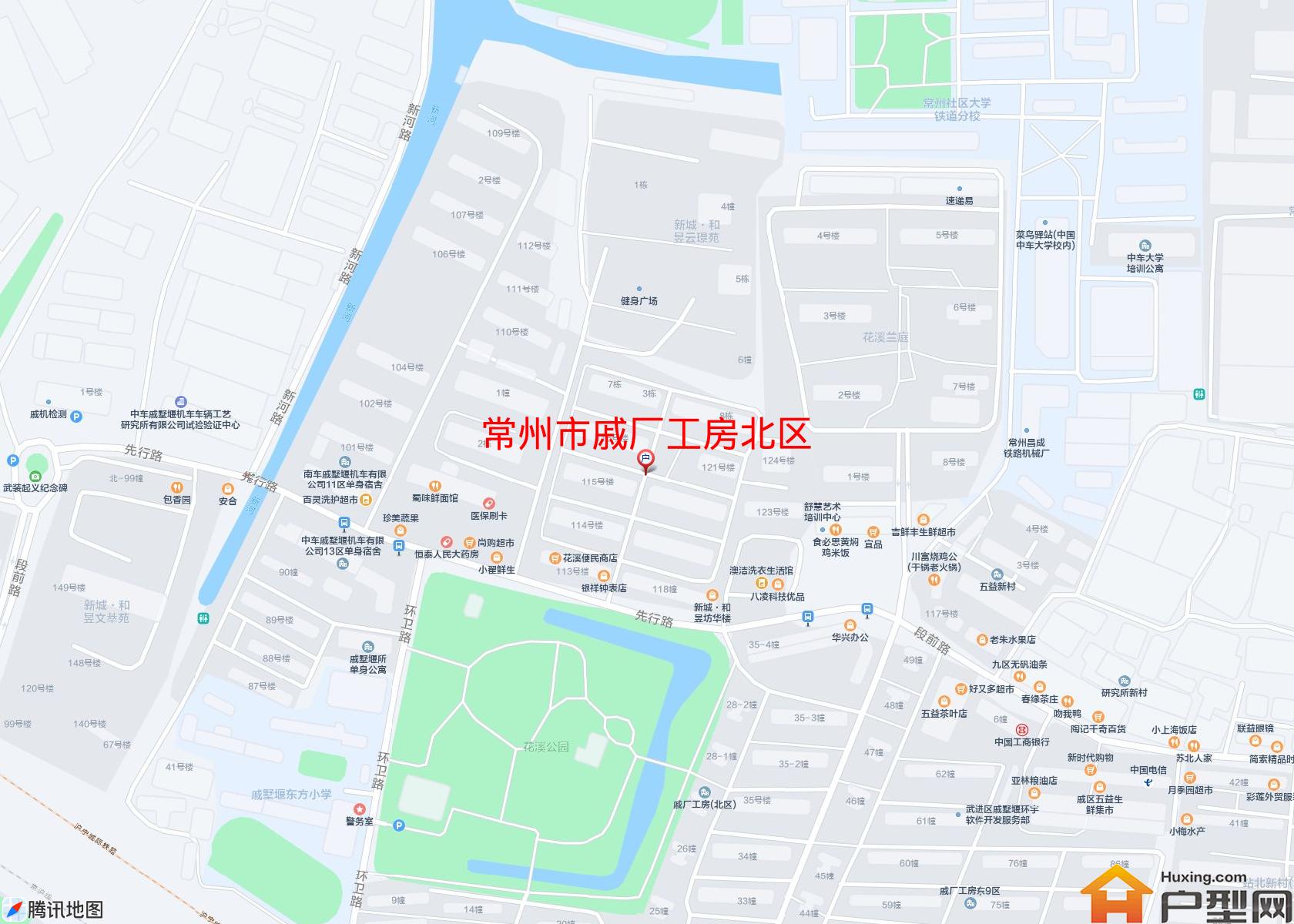 戚厂工房北区小区 - 户型网