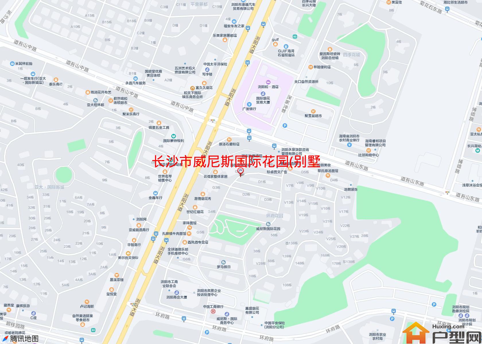威尼斯国际花园(别墅)小区 - 户型网