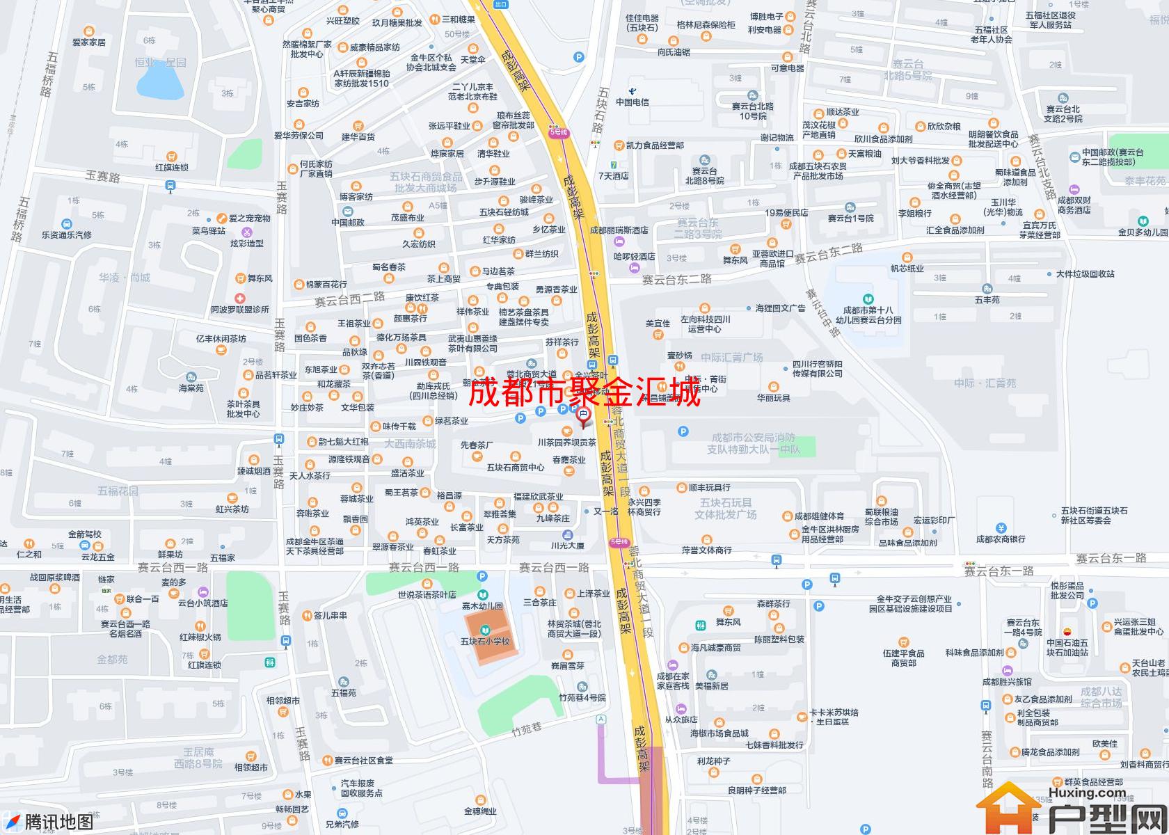 聚金汇城小区 - 户型网