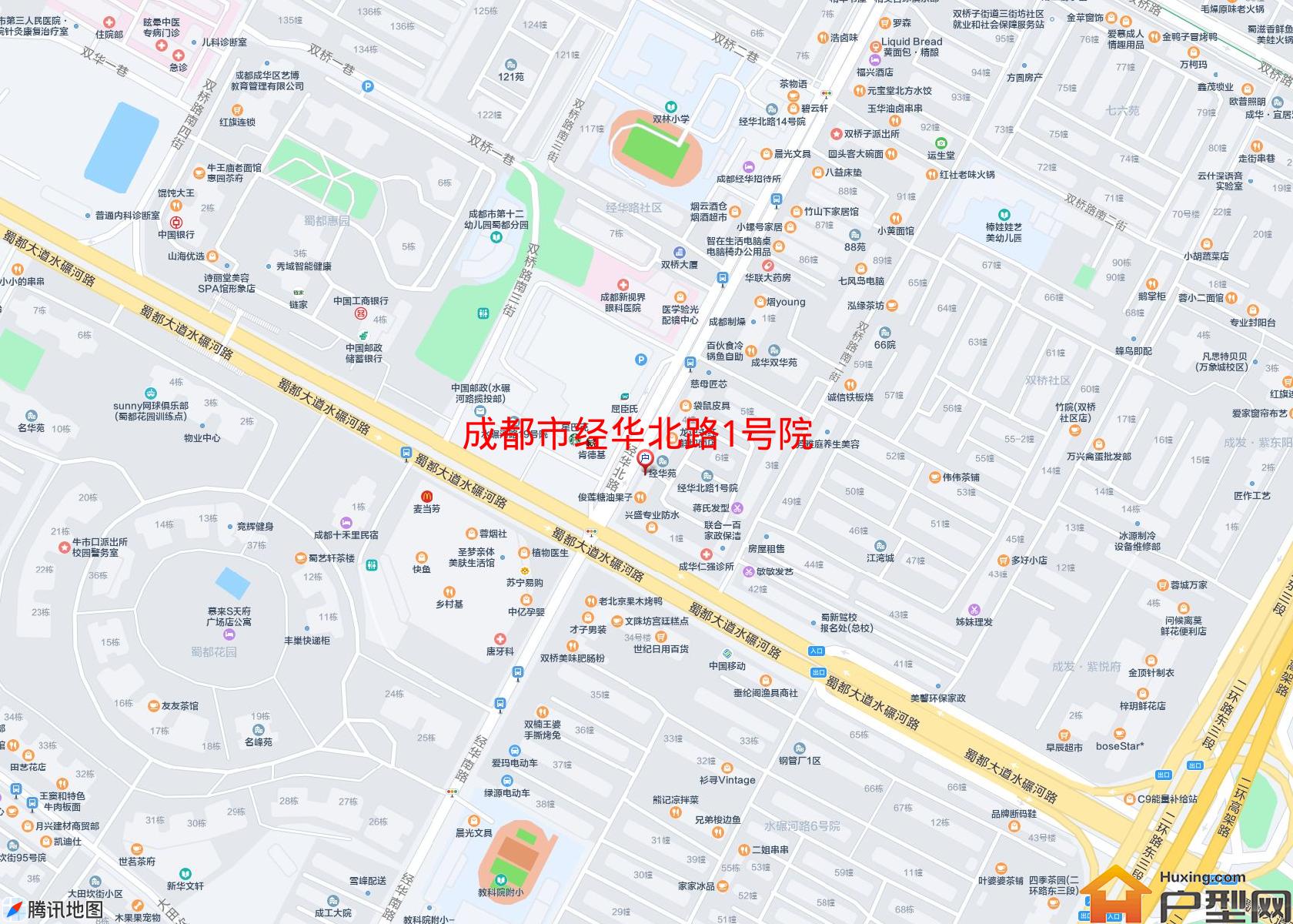 经华北路1号院小区 - 户型网