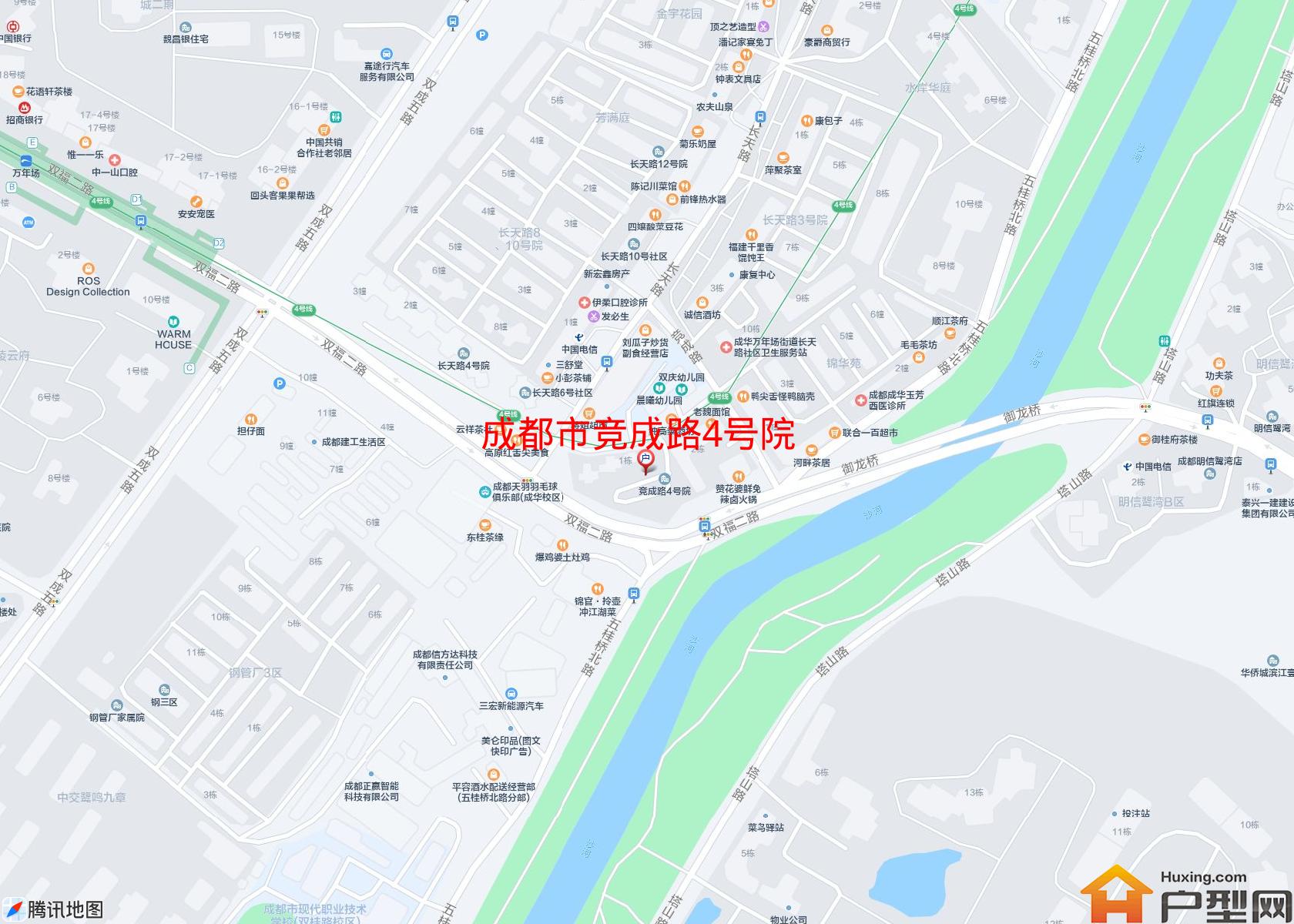 竞成路4号院小区 - 户型网