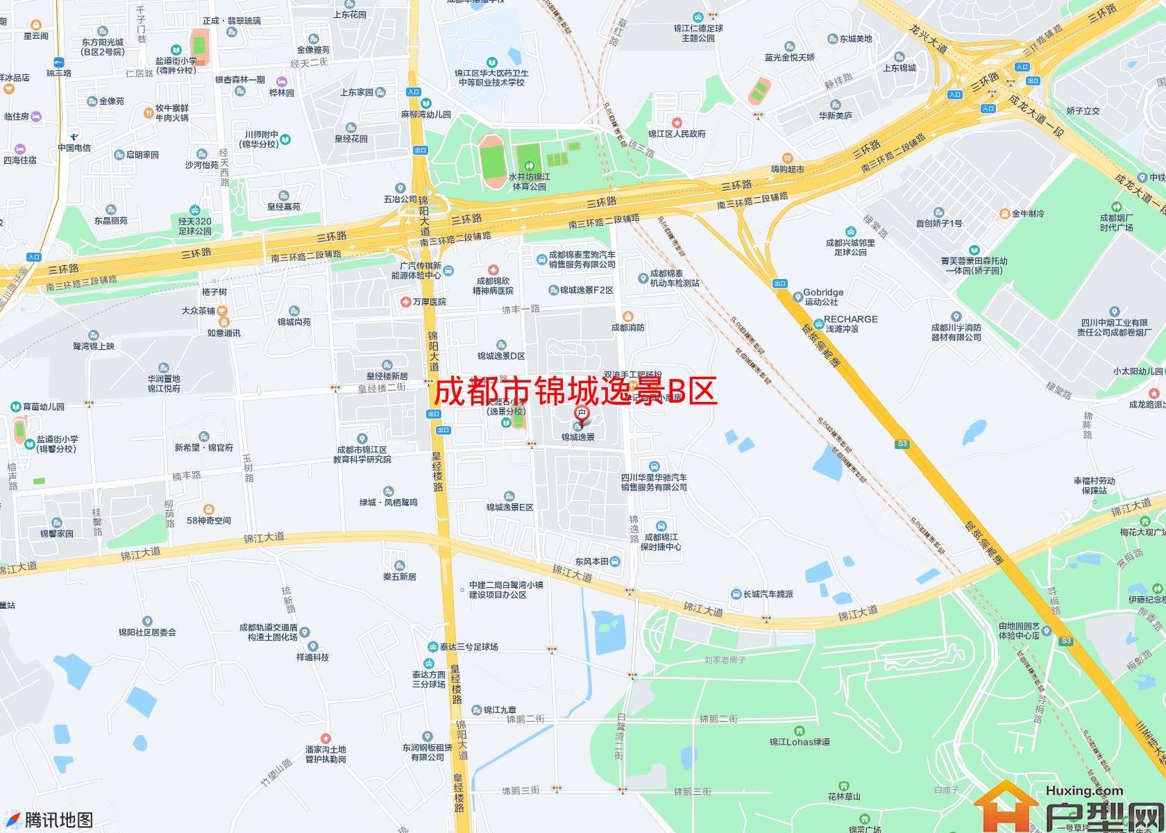 锦城逸景B区小区 - 户型网