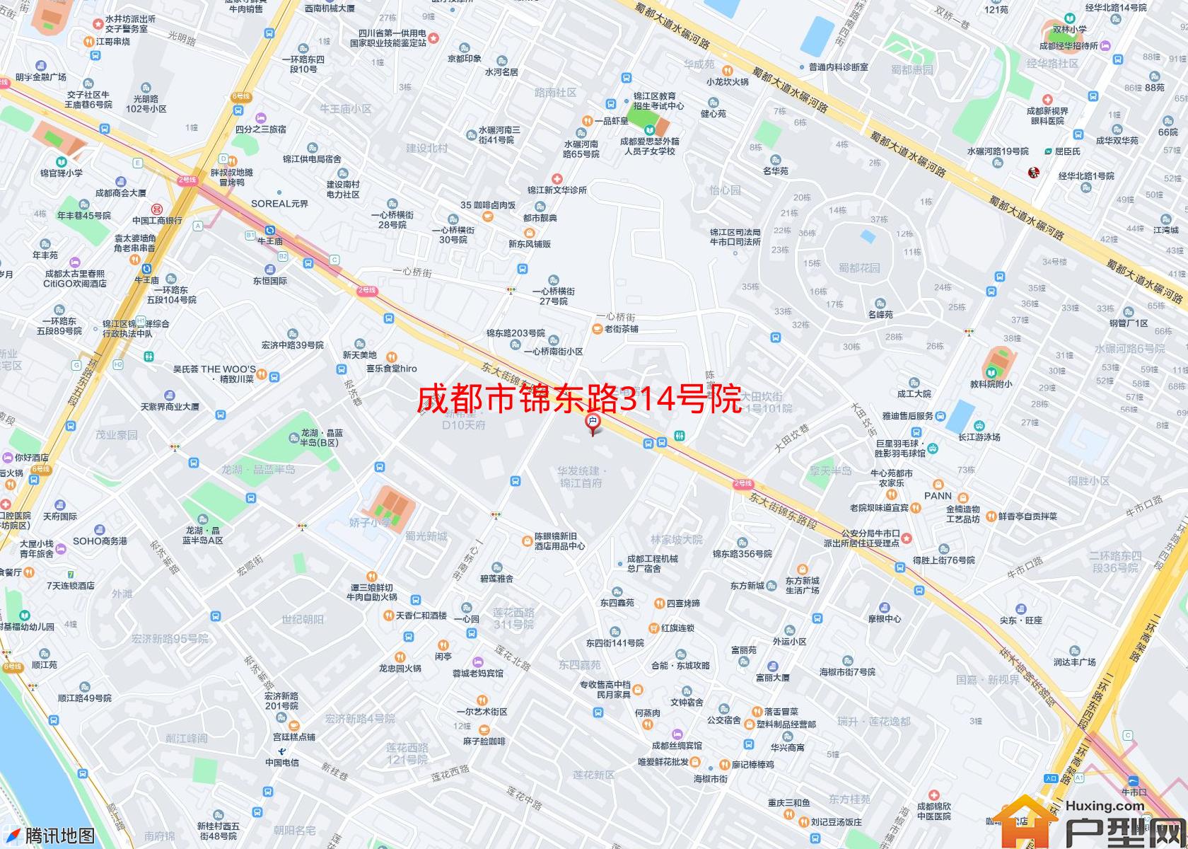 锦东路314号院小区 - 户型网