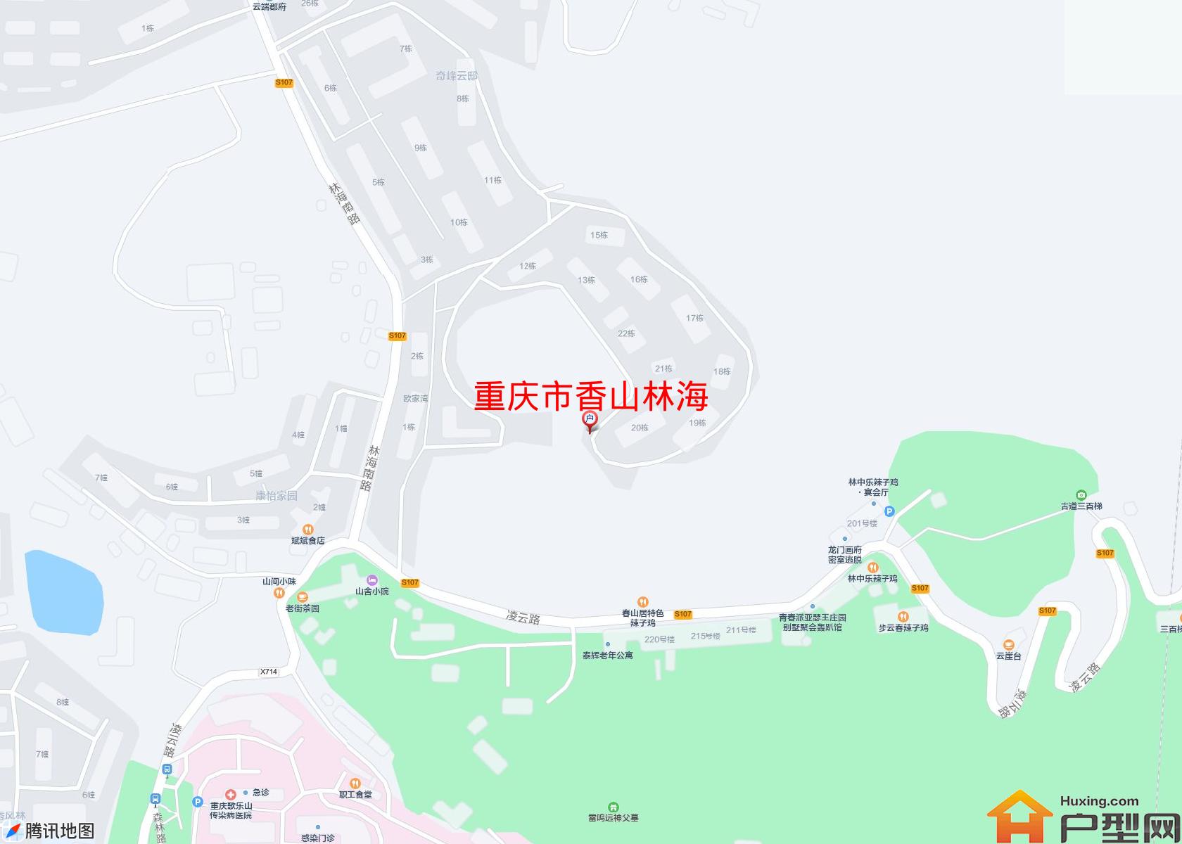 香山林海小区 - 户型网