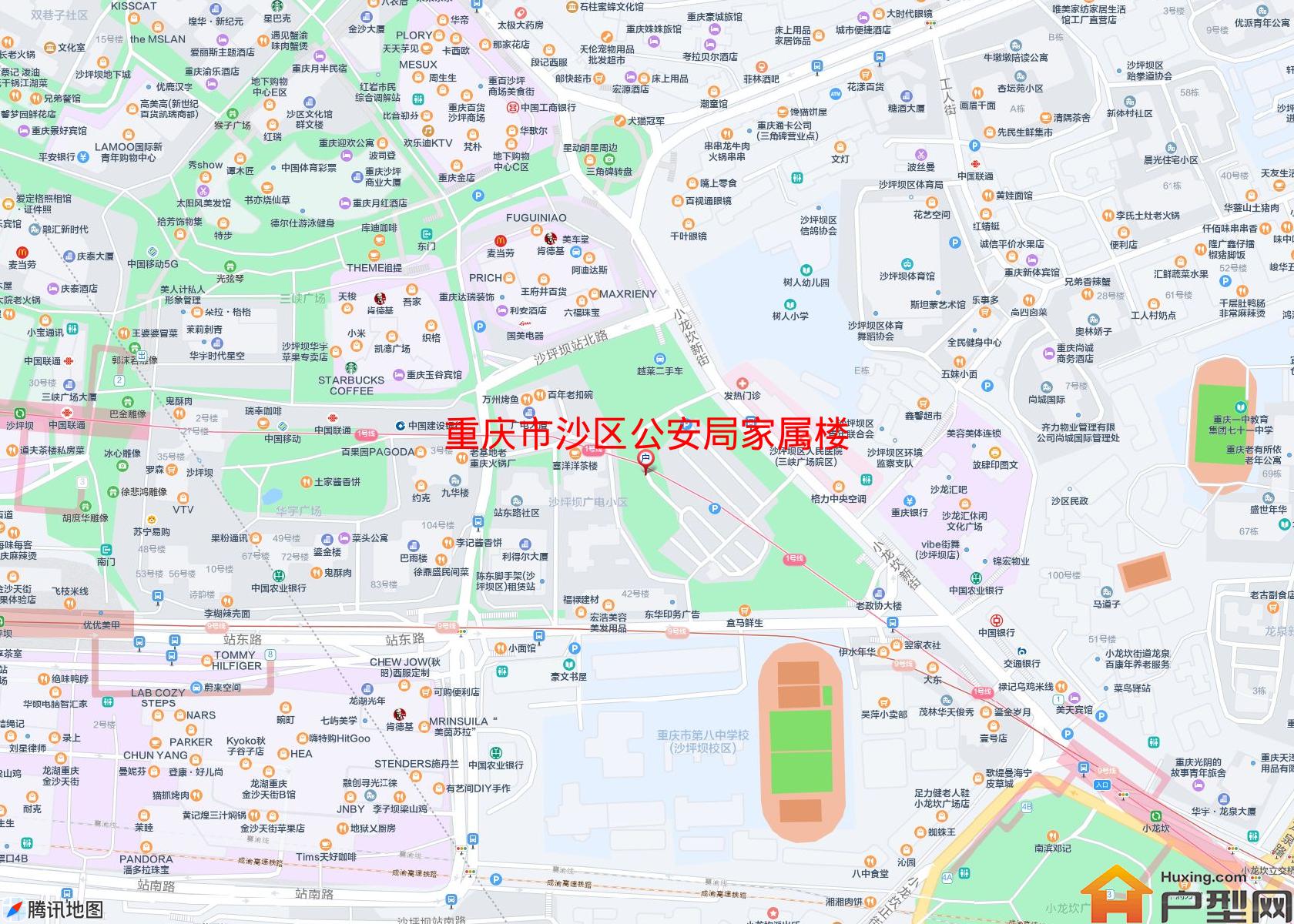 沙区公安局家属楼小区 - 户型网